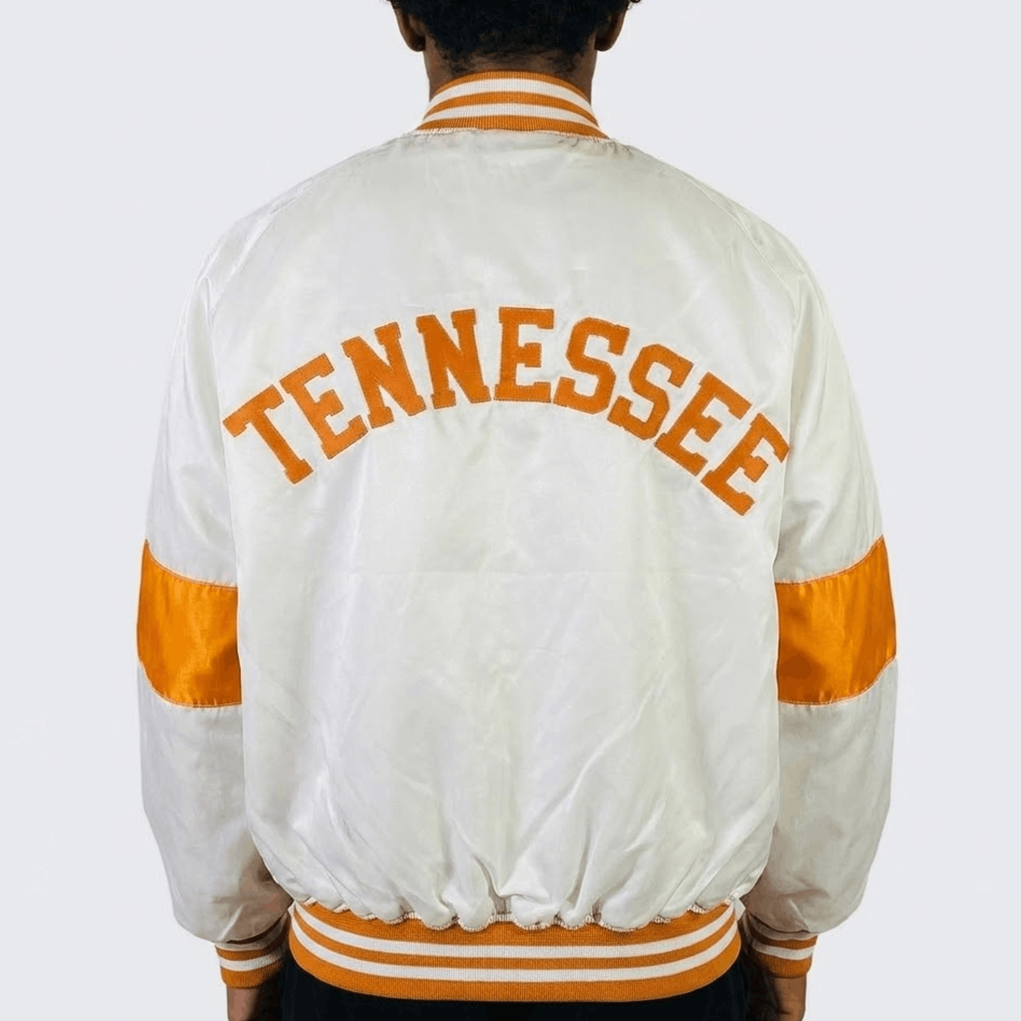 NCAA Tennessee Volunteers Vintage 90s Starter Style Bomber Jacket Size US XXL / EU 58 / 5 - 3 Thumbnail
