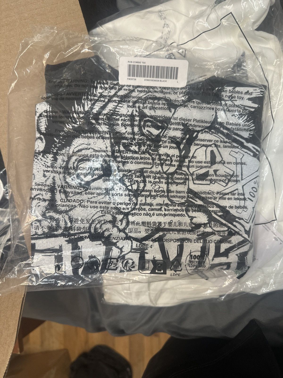 Supreme Supreme Rob Zombie Tee Size US L / EU 52-54 / 3 - 1 Thumbnail