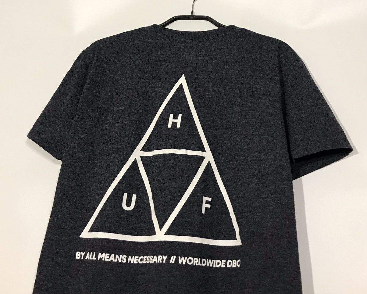 Huf Huf T-Shirt Mens Size M Gray Size US M / EU 48-50 / 2 - 5 Thumbnail