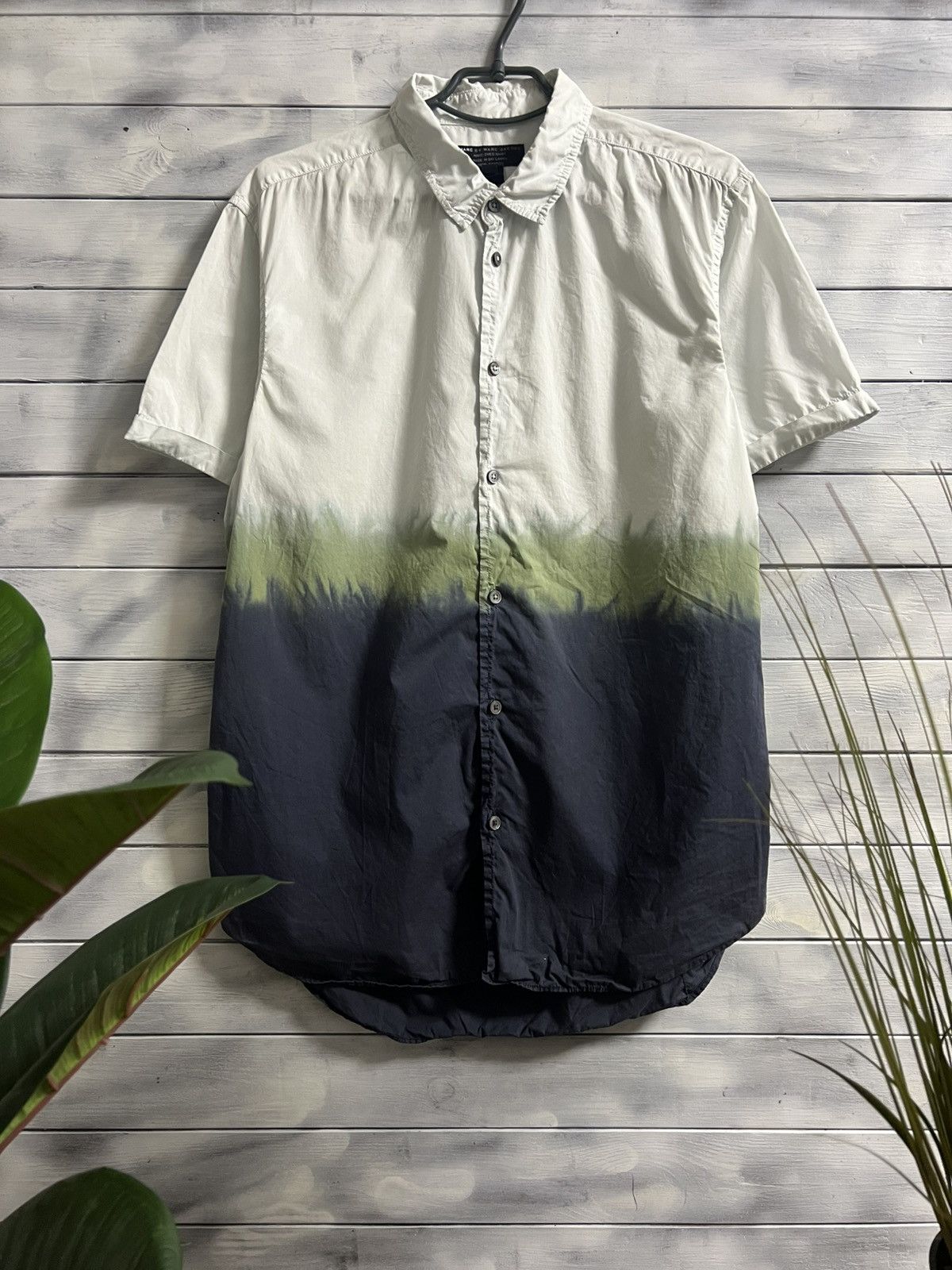 Marc Jacobs × Marc by Marc Jacobs Rare Luxury Shirt Marc by Marc Jacobs Hand Dyed Size US L / EU 52-54 / 3 - 1 Thumbnail