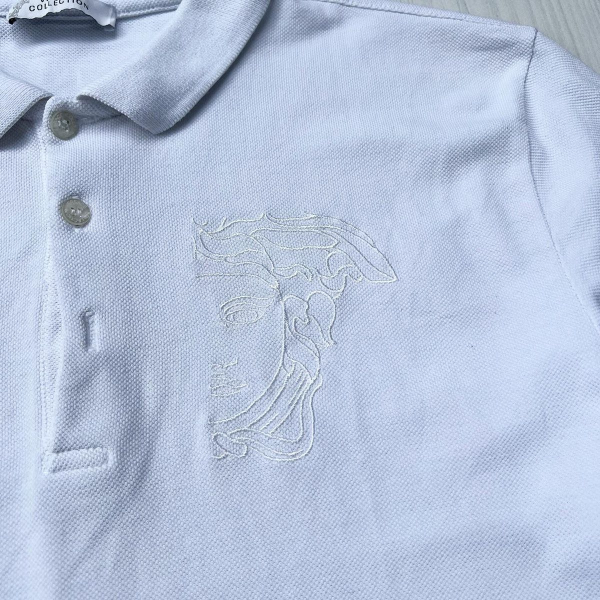 Versace Polo T-Shirt Versace Medusa Size US L / EU 52-54 / 3 - 2 Thumbnail