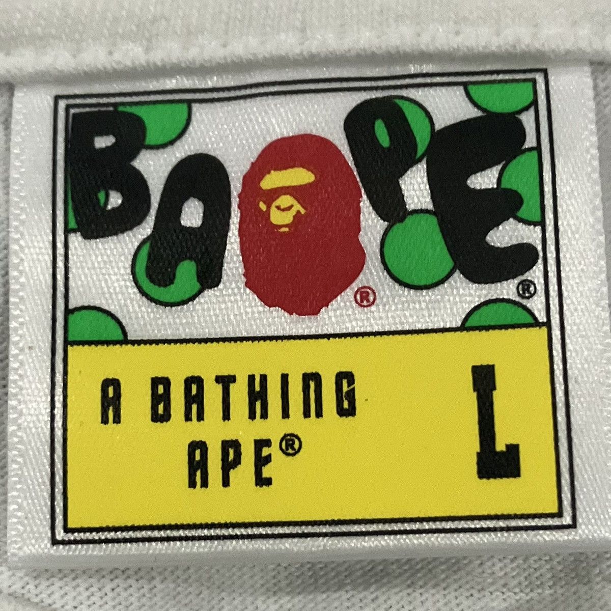 Bape A Bathing Ape Wgm T-Shirt Size US L / EU 52-54 / 3 - 5 Thumbnail