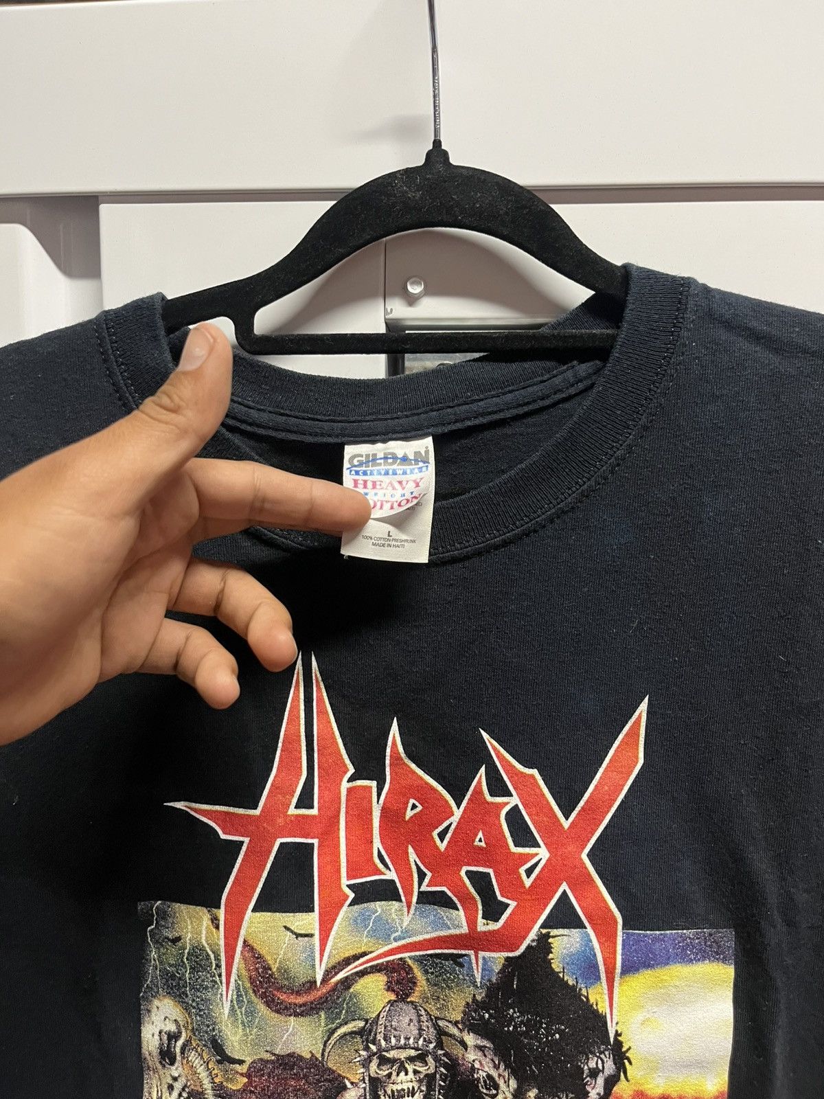 Band Tees Hirax Size US L / EU 52-54 / 3 - 2 Thumbnail