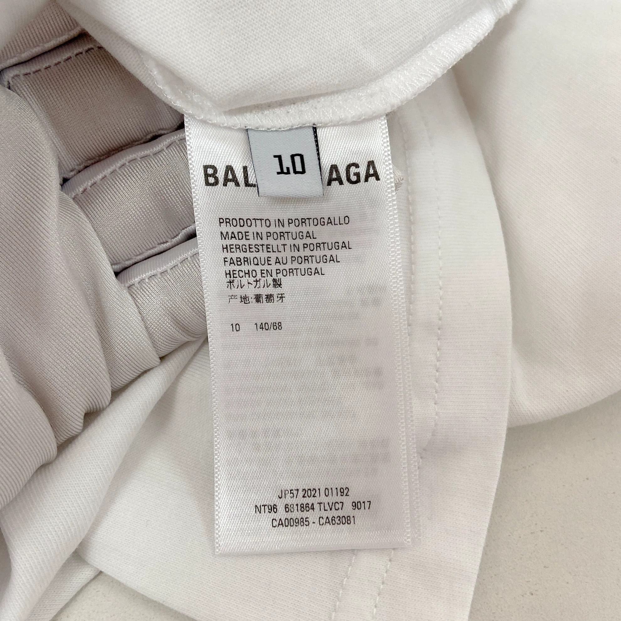 Balenciaga Balenciaga Graffiti Letter Print Tee 10Y Size XXS / US 00 / IT 34 - 6 Thumbnail