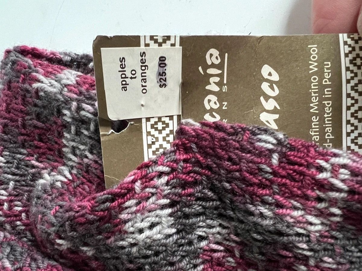Other Marino Wool Scarf, Beautiful Handmade About 80 " x 6 " Size ONE SIZE - 4 Thumbnail