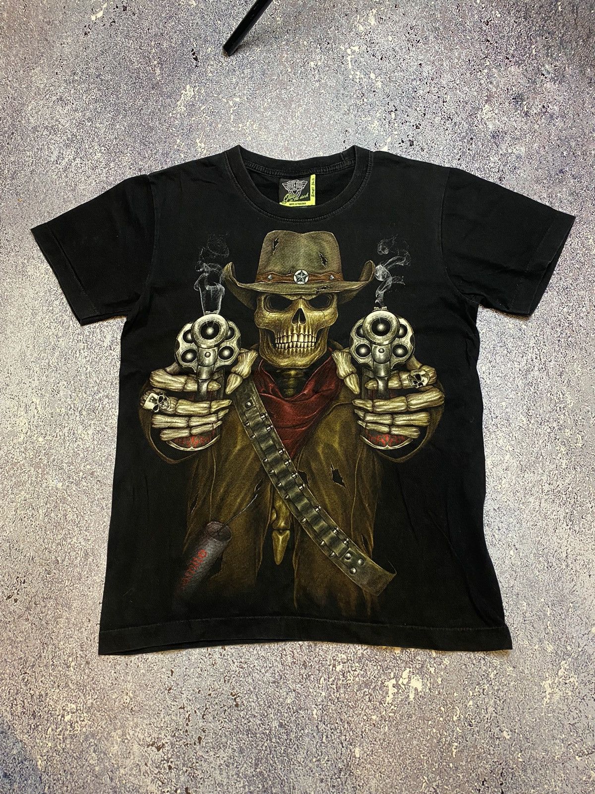 Band Tees × Vintage 💥VINTAGE ROCK EAGLE SKULL TEE Size US S / EU 44-46 / 1 - 1 Thumbnail