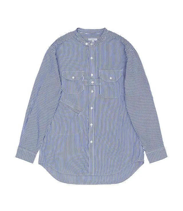 Banded Collar Shirt