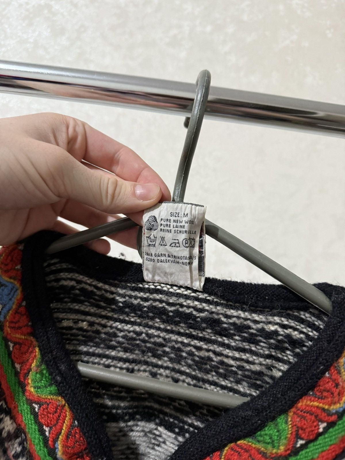 Dale Of Norway DALE OF NORWAY WOOL CARDIGAN ARCTIC WOOMEN’S SWEATER WINTER Size M / US 6-8 / IT 42-44 - 6 Thumbnail