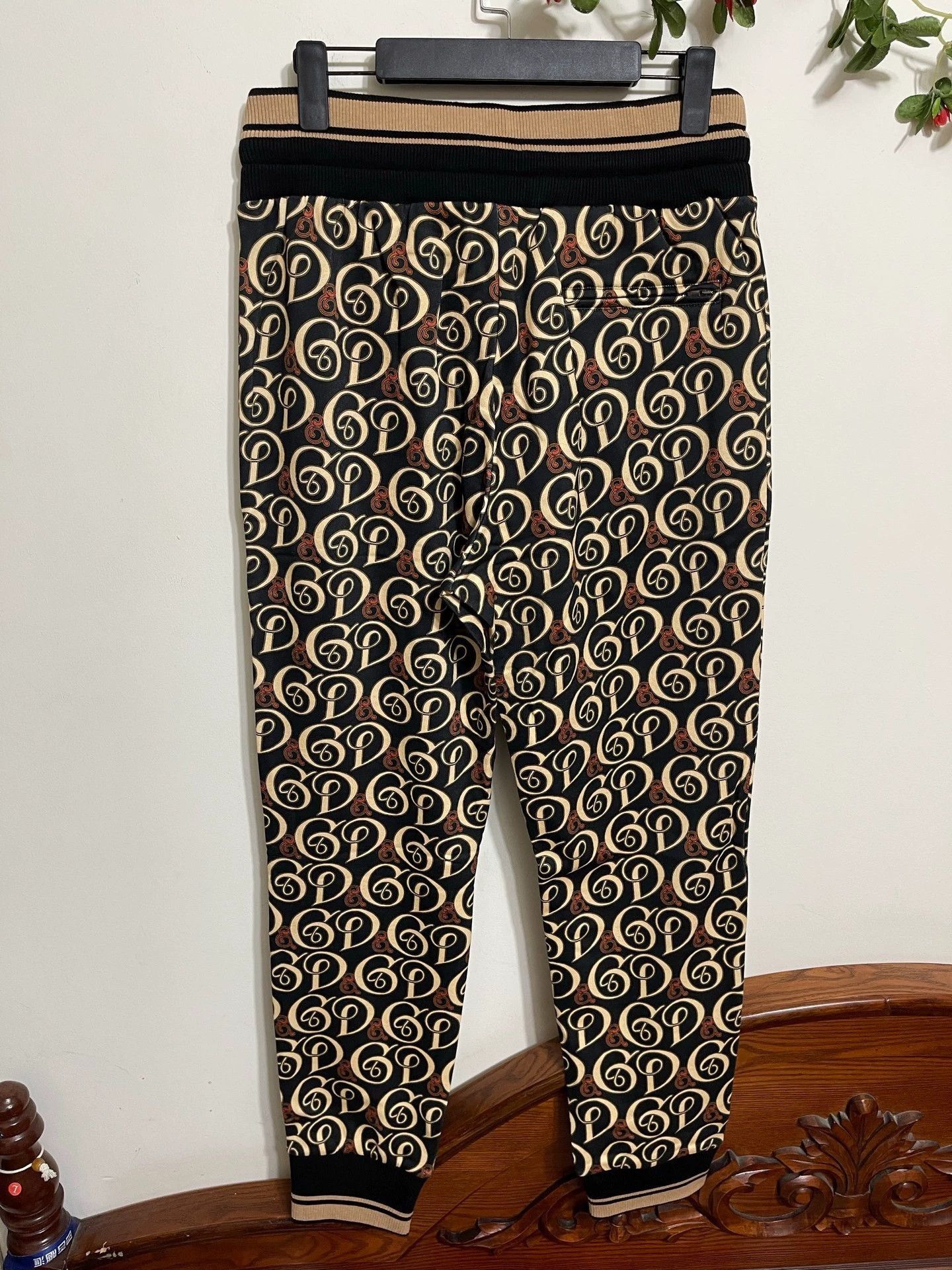 Dolce & Gabbana Multi Pattern Drawstring Casual Pants Size 34 Size US 34 / EU 50 - 2 Thumbnail