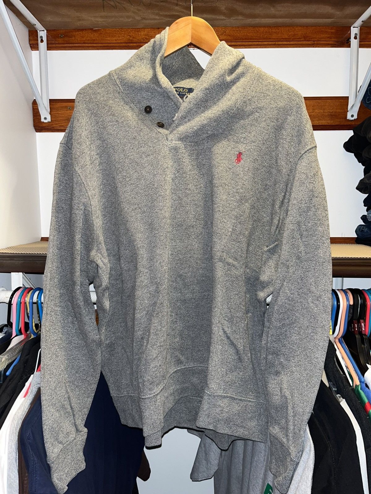 Polo Ralph Lauren vintage polo ralph lauren sweatshirt Size US XL / EU 56 / 4 - 1 Thumbnail