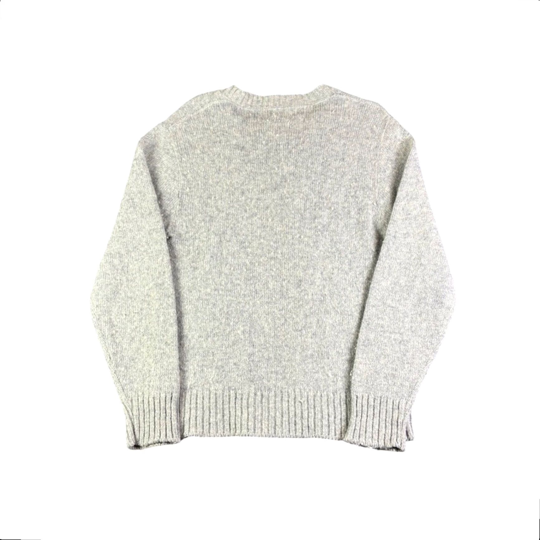 Gap VINTAGE Gap Crewneck Sweater Mens M Gray Knit Long Sleeve Pullover Shirt City 80s Casual Mens Size US M / EU 48-50 / 2 - 2 Thumbnail