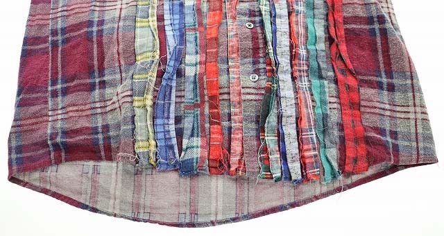 Needles Shirt Checkered Reconstructed Long Sleeve Multicolor Size US M / EU 48-50 / 2 - 6 Thumbnail