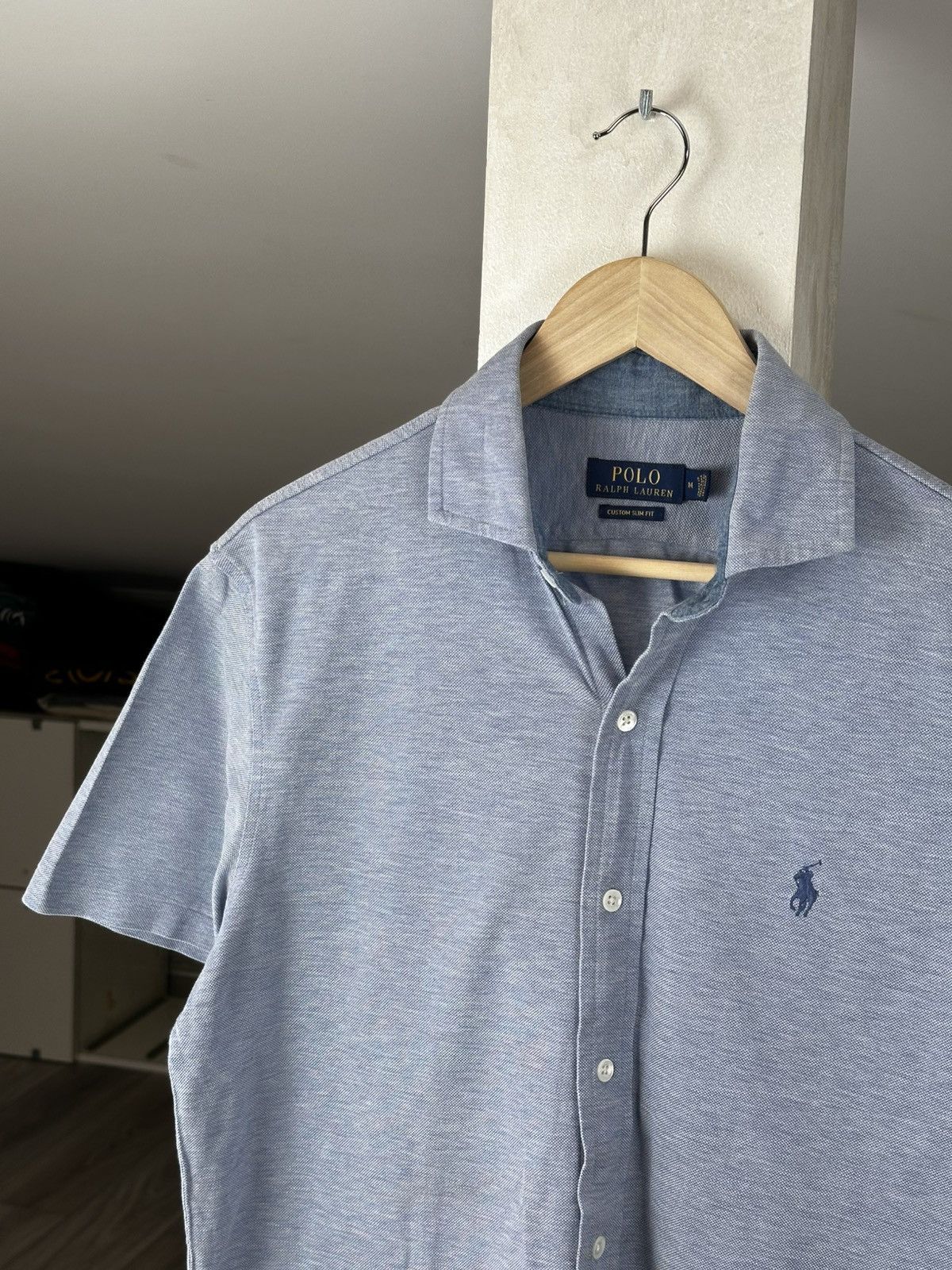 Polo Ralph Lauren Ralph Lauren Shirt Button Up Vintage Classic Short Sleeve Size US M / EU 48-50 / 2 - 2 Thumbnail
