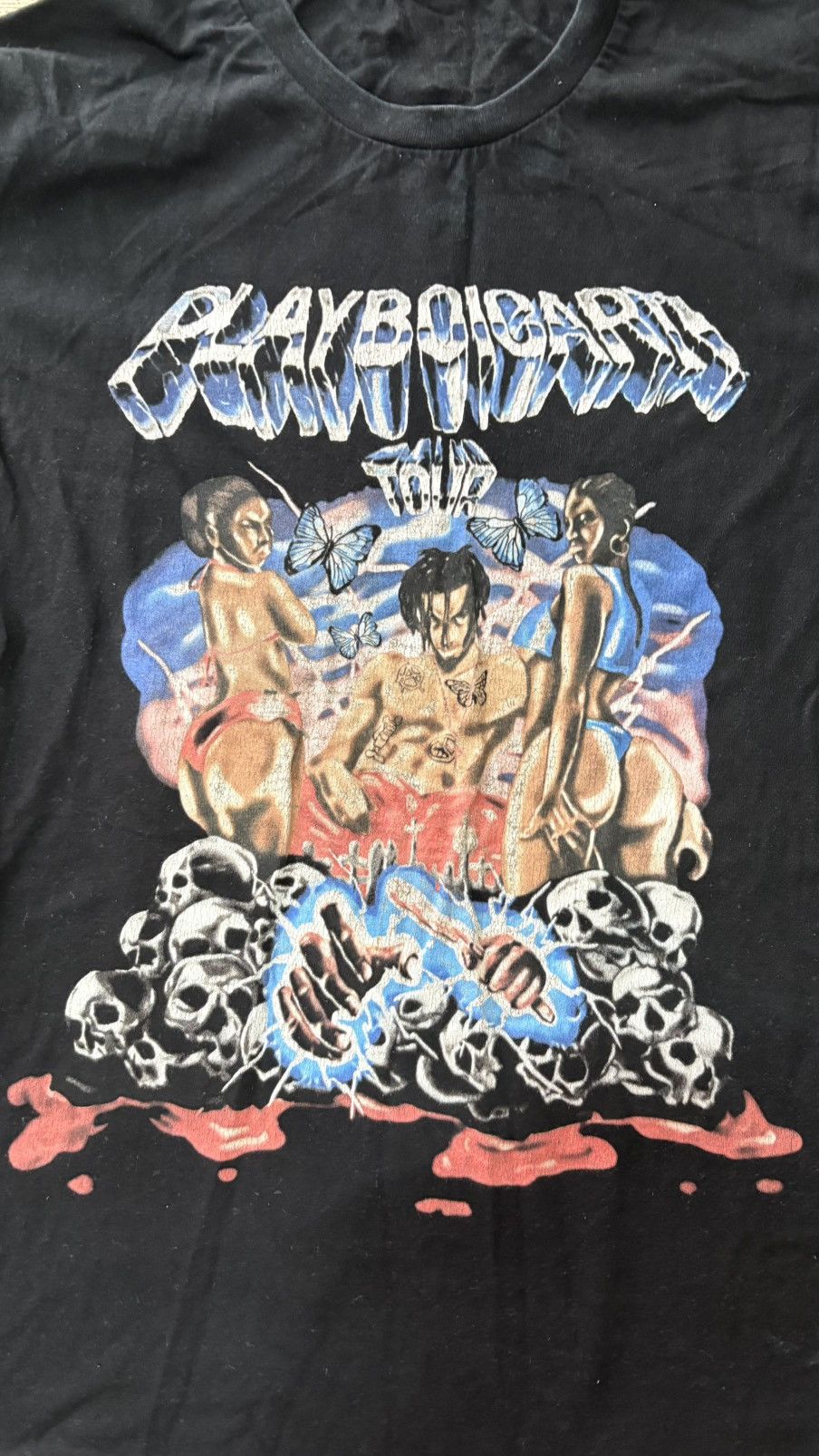 Playboi Carti Playboi carti shirt tour Size US M / EU 48-50 / 2 - 3 Thumbnail