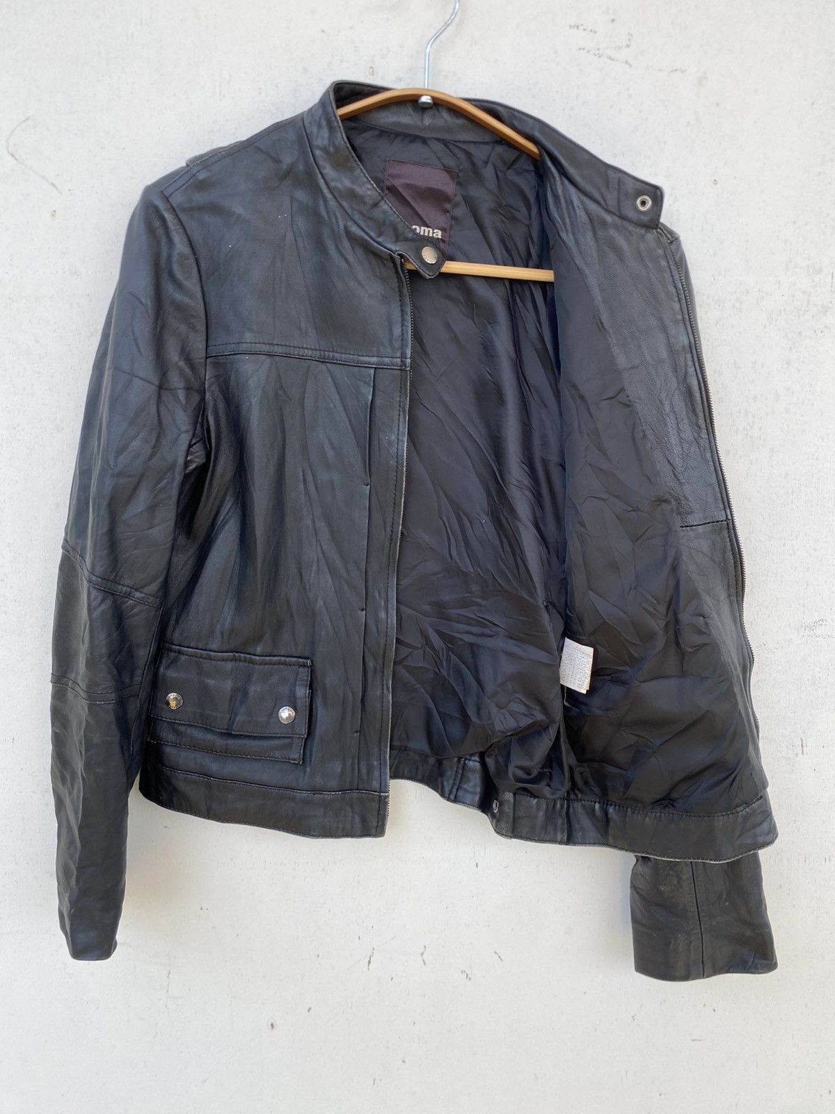 Renoma Renoma Leather Jacket Size S / US 4 / IT 40 - 3 Thumbnail