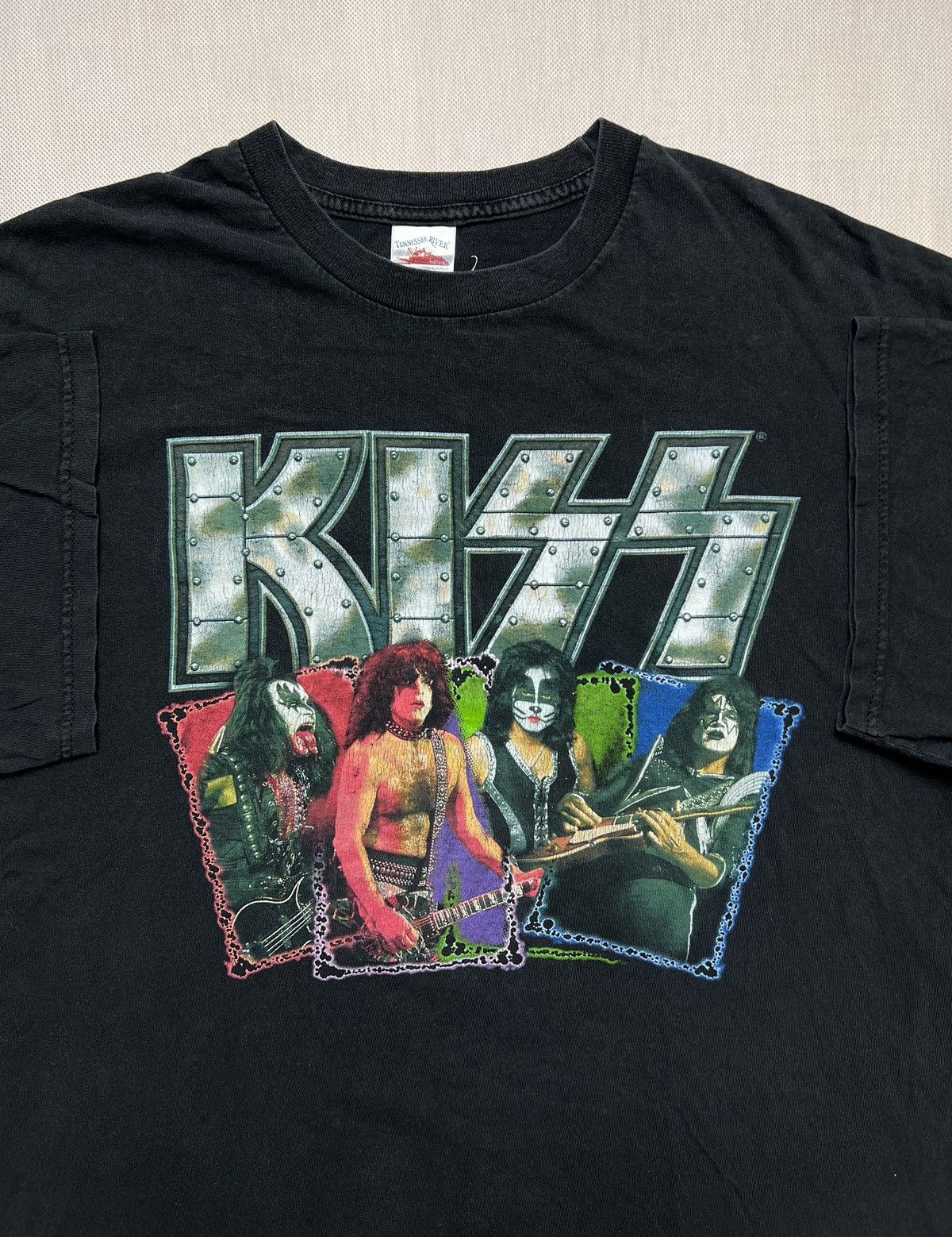 Band Tees × Vintage Tshirt Kiss 2004 Rock The Nation Vintage Rare 90’s 00’s Size US XL / EU 56 / 4 - 3 Thumbnail