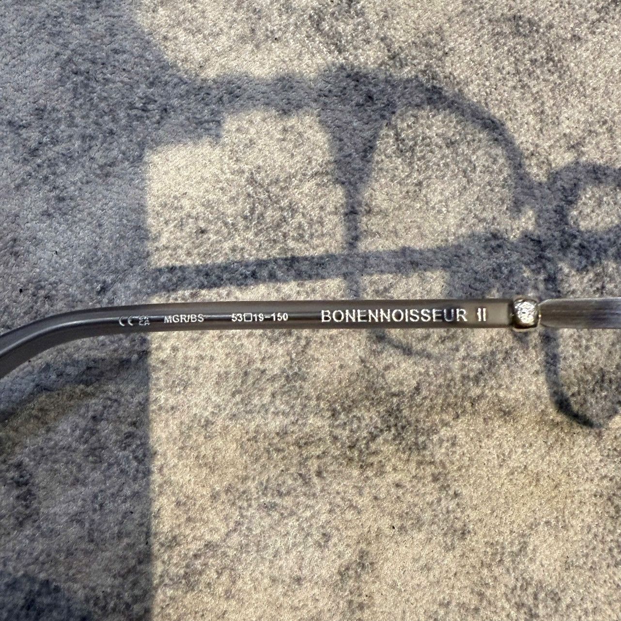 Chrome Hearts CHROME HEARTS BONENNOISSEUR II Matte Graphite/Brushed Silver Size ONE SIZE - 4 Thumbnail