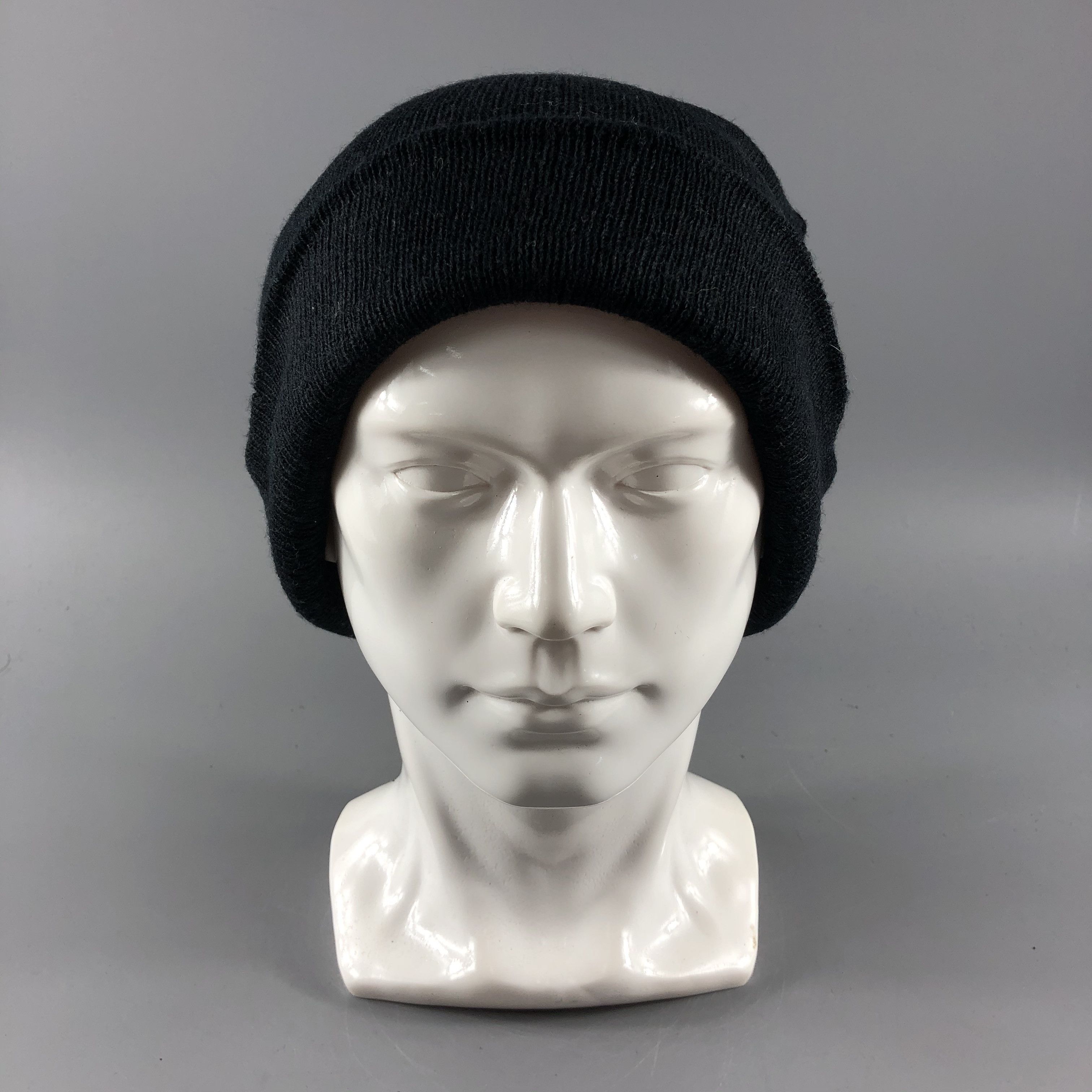 image of Vintage Black Kawaii Hats Ear Beanie Harajuku Snow Hat Snow Cap B159, Men's