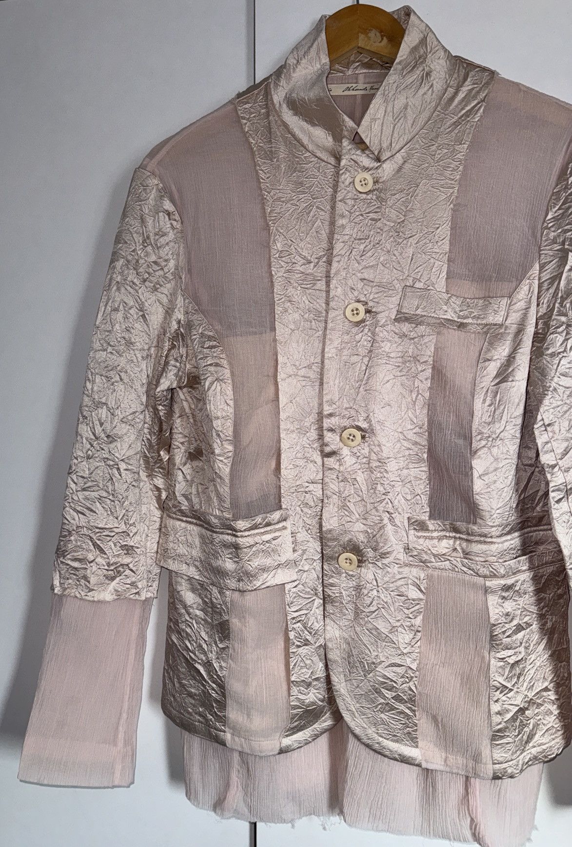 Aleksandr Manamis Alexandr Manamis Rare Silk Blazer Size L / US 10 / IT 46 - 3 Thumbnail