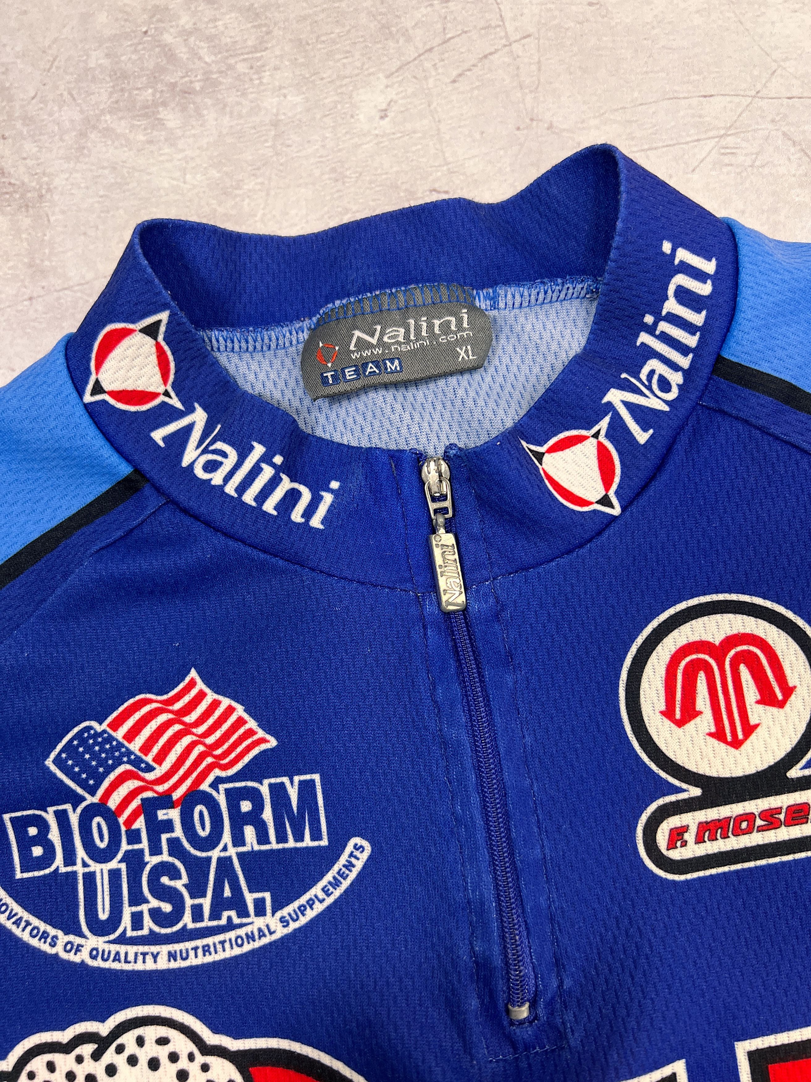 Vintage Vintage Nalini Polti Cycling Jersey Bio - Form USA Size US M / EU 48-50 / 2 - 5 Thumbnail