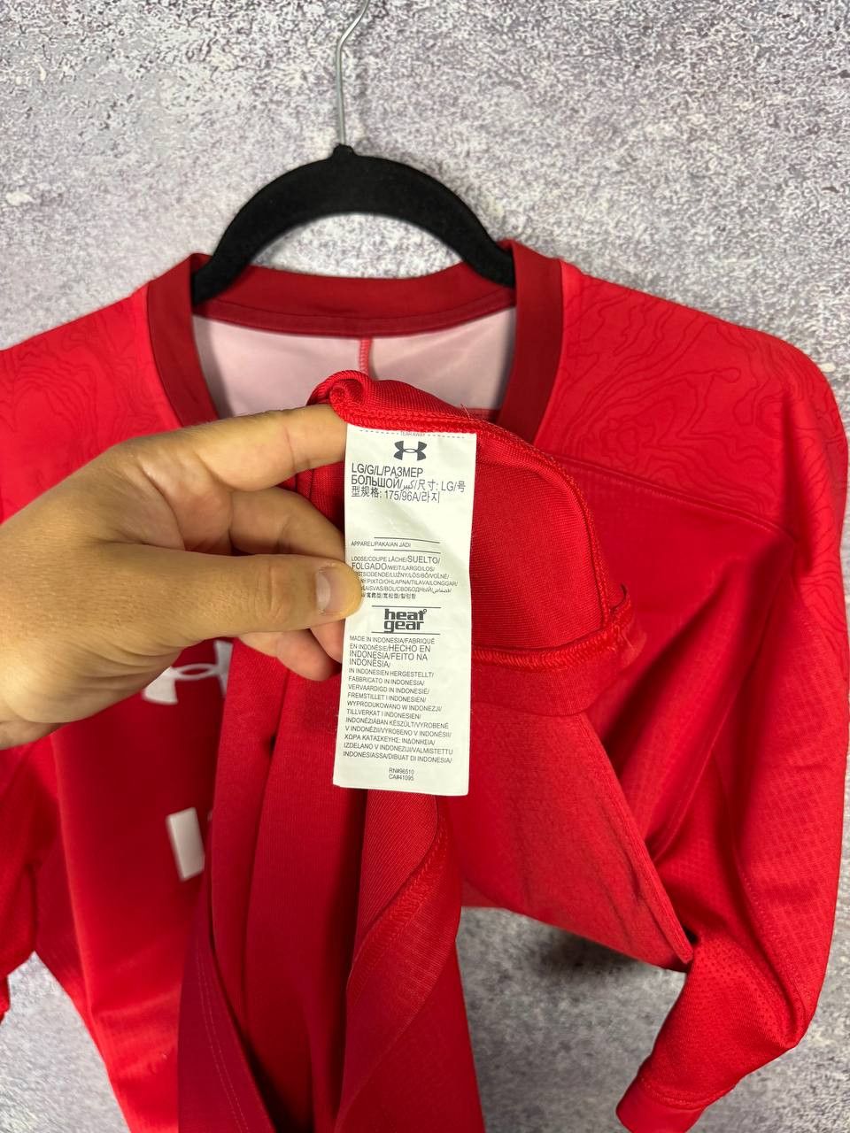 Under Armour Wales Rugby Jersey Home 2018 Under Armour Jersey Size US L / EU 52-54 / 3 - 9 Thumbnail
