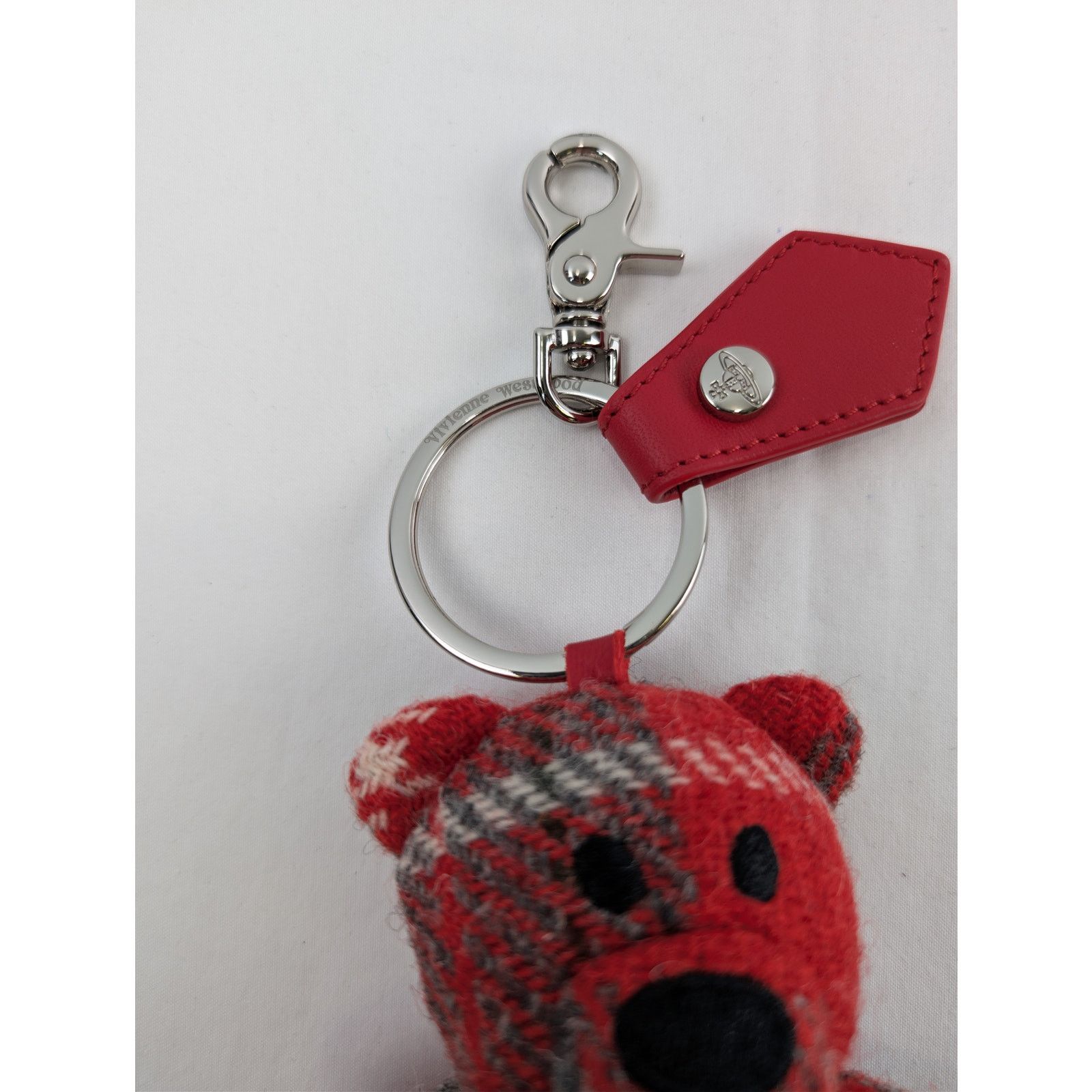 Vivienne Westwood o1rshd1 Size: OS / Teddy Bear Keyring / Bag Charm in Red Size ONE SIZE - 3 Thumbnail