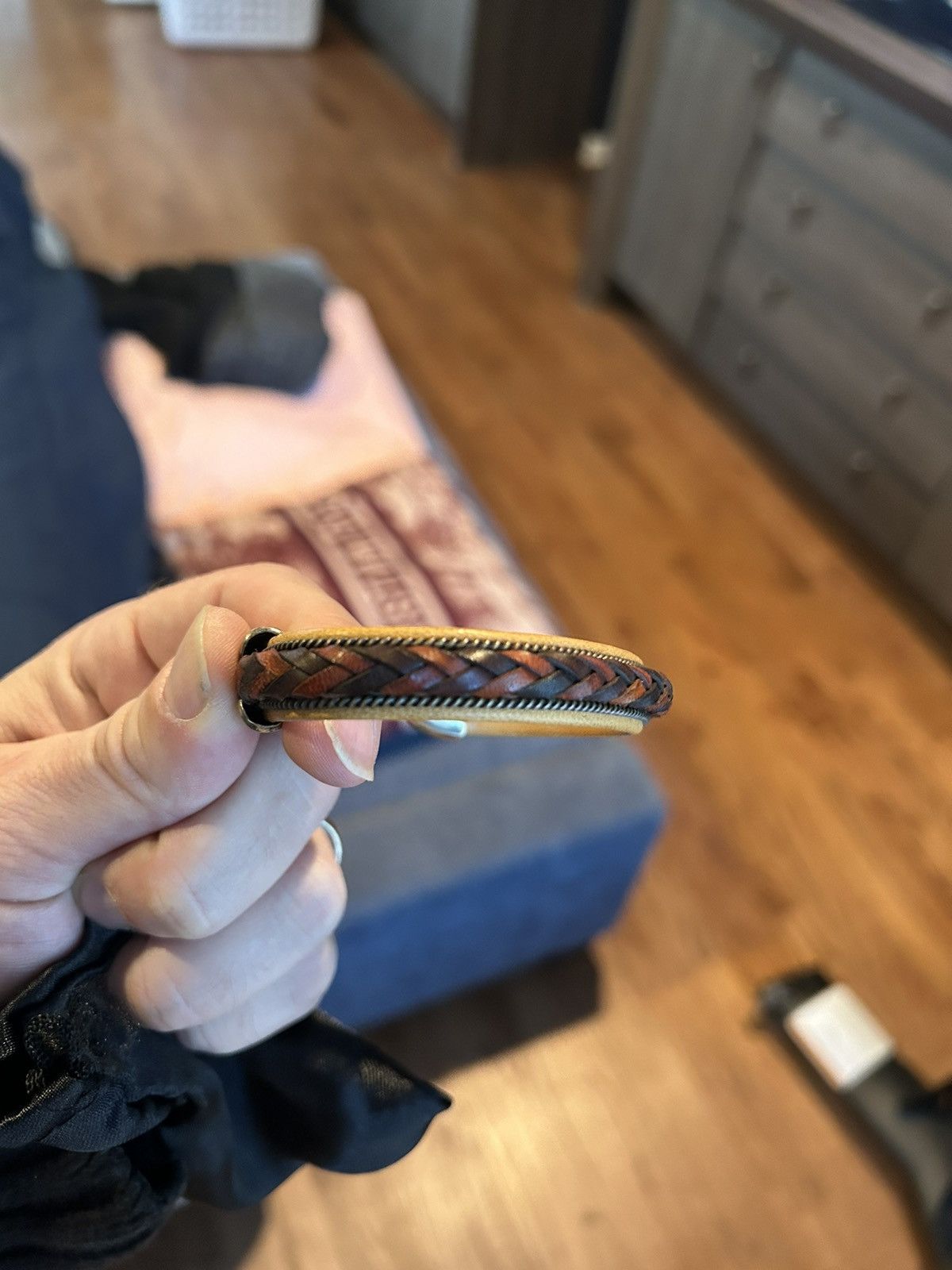 Jewelry × Other Leather wrapped cuff bracelet Size ONE SIZE - 1 Thumbnail