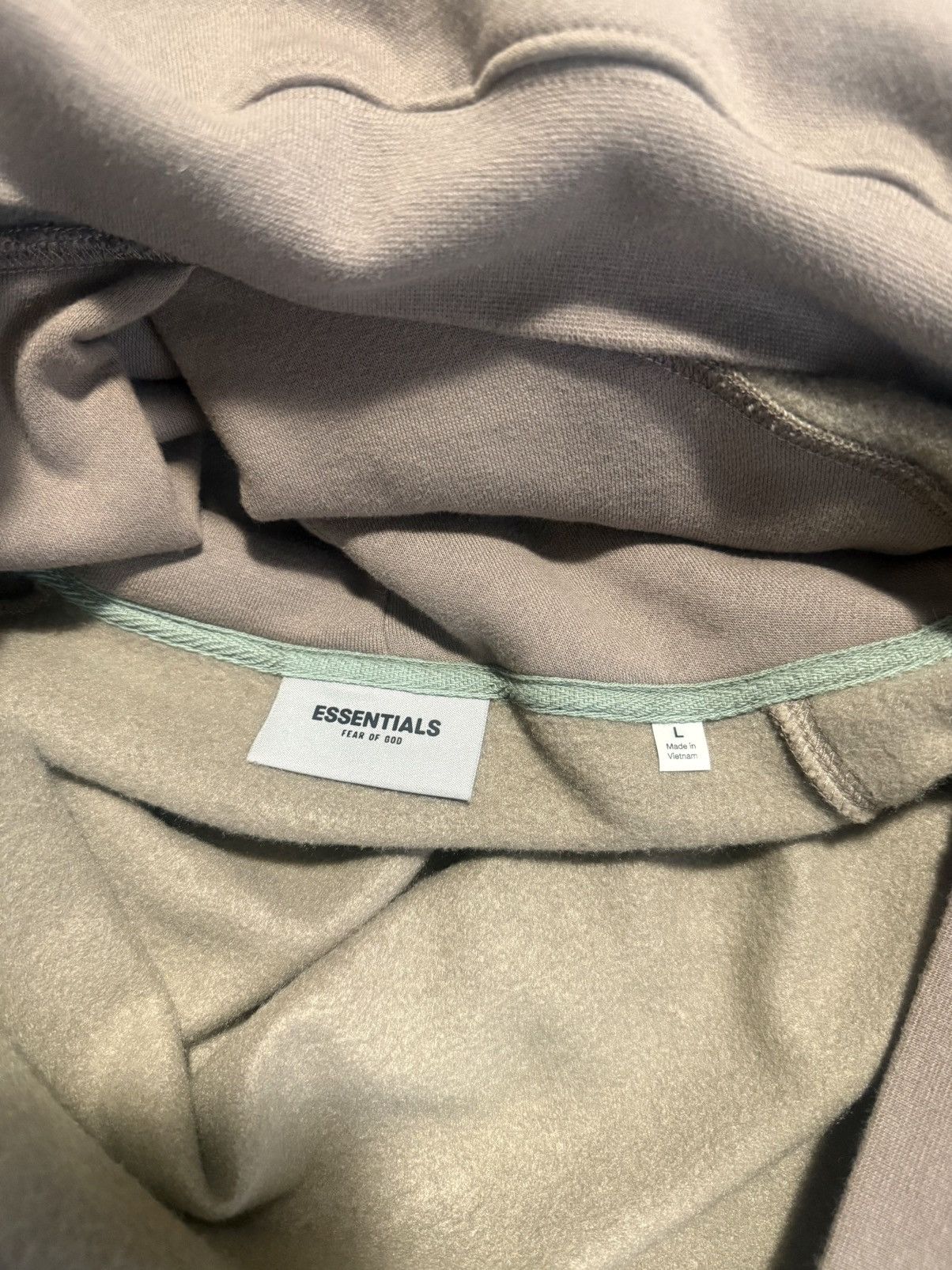 Fear of God Fear of God taupe hoodie Size US L / EU 52-54 / 3 - 5 Thumbnail