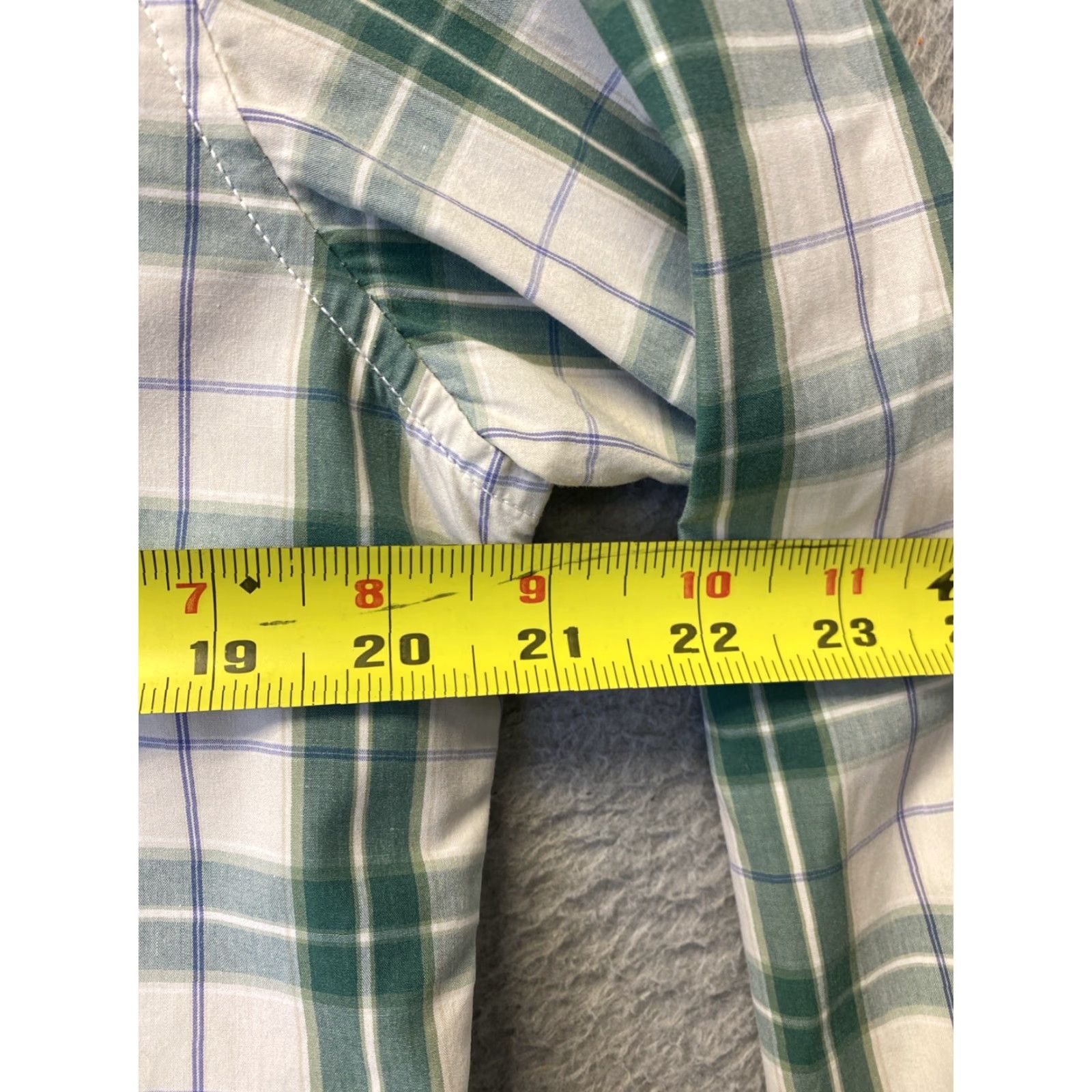 Banana Republic Banana Republic Shirt Green Plaid Checkered Size M Long Sleeve Button-Up Mens Size US M / EU 48-50 / 2 - 5 Thumbnail