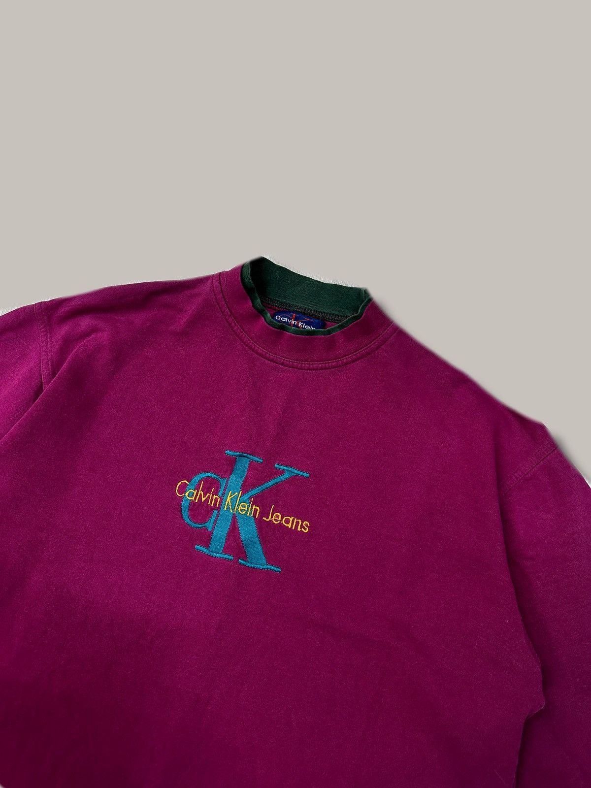 Calvin Klein Calvin Klein Vintage Sweatshirt Size US M / EU 48-50 / 2 - 2 Thumbnail