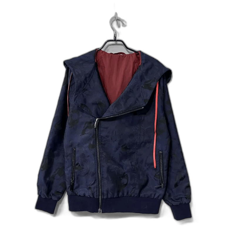 Alexander McQueen Alexander McQueen Hooded Dark Jacket Size L / US 10 / IT 46 - 1 Thumbnail