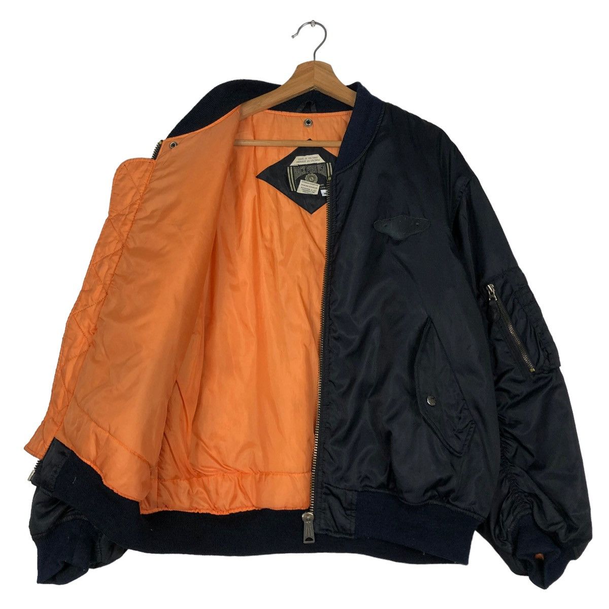 Japanese Brand 🔥RIOT RIOT AIR FORCE FLY BOMBER JACKET MIKITARY BIG LOGO Size US M / EU 48-50 / 2 - 11 Thumbnail