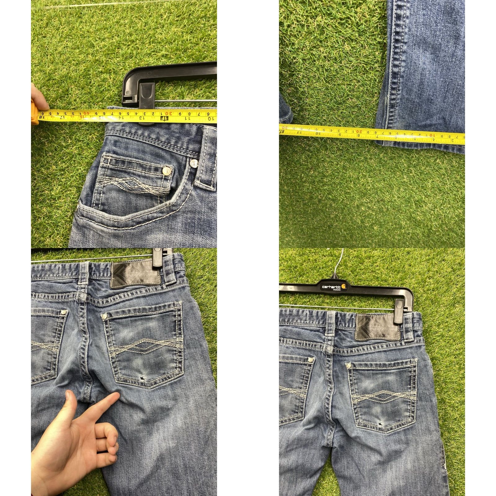 Denime Rock and Roll Cowboy Jeans Revolver Slim Straight Denim 28x32 Blue Jeans Rock and Roll Cowboy Revolver Slim Straight Denim 28x32 Blue Size US 28 / EU 44 - 8 Thumbnail