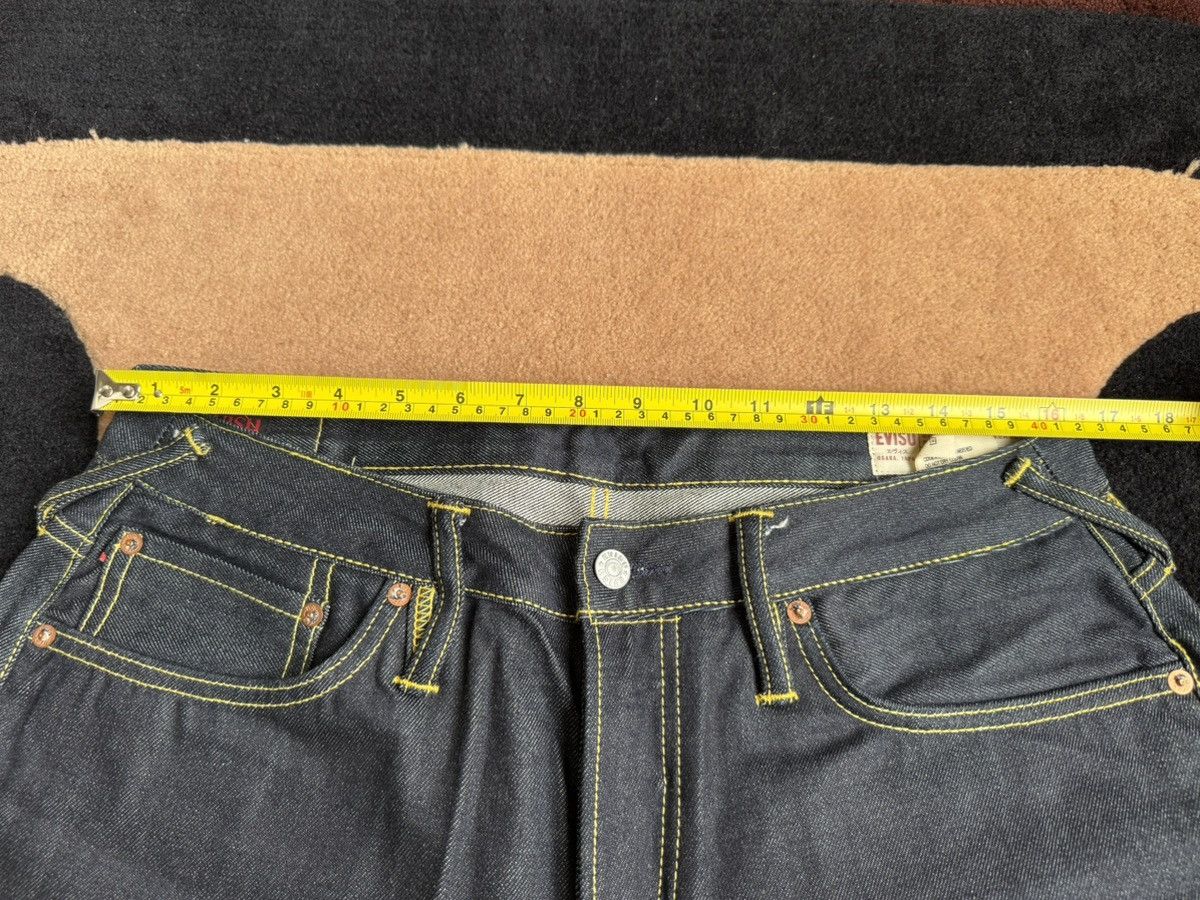 Evisu × Vintage EVISU red daicock style denim jeans size：34x34 Size US 34 / EU 50 - 9 Thumbnail