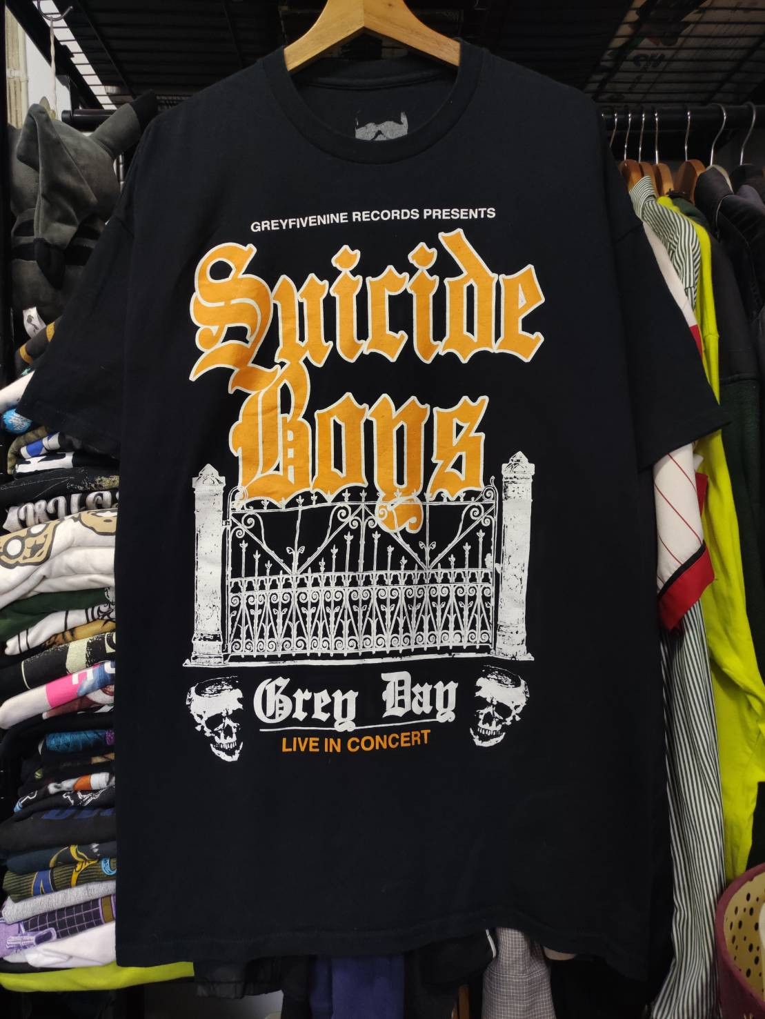 Fuck The Population × G59 Records Suicideboys " Gatekeeper " Grey Day Live in Concert T-Shirt Size US XXL / EU 58 / 5 - 2 Thumbnail