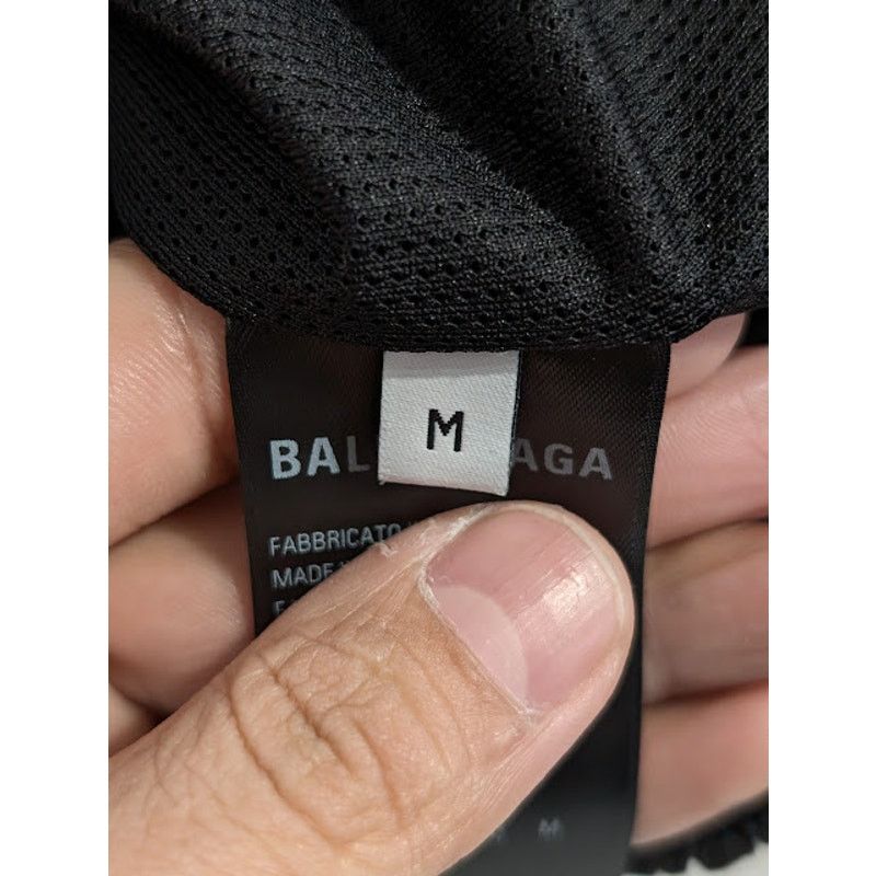 Balenciaga o1rshd1 Off Shoulder Tracksuit in Black Size US M / EU 48-50 / 2 - 17 Thumbnail