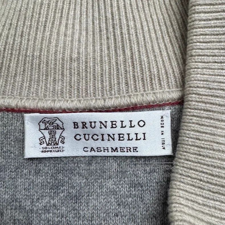 Brunello Cucinelli Brunello Cucinelli Cashmere Zip-Up Knit Top Size US M / EU 48-50 / 2 - 3 Thumbnail