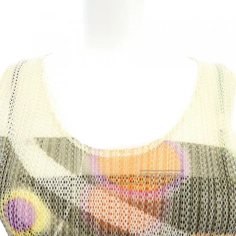 Issey Miyake Issey Miyake Psychedelic Planet Vest Size L / US 10 / IT 46 - 3 Thumbnail