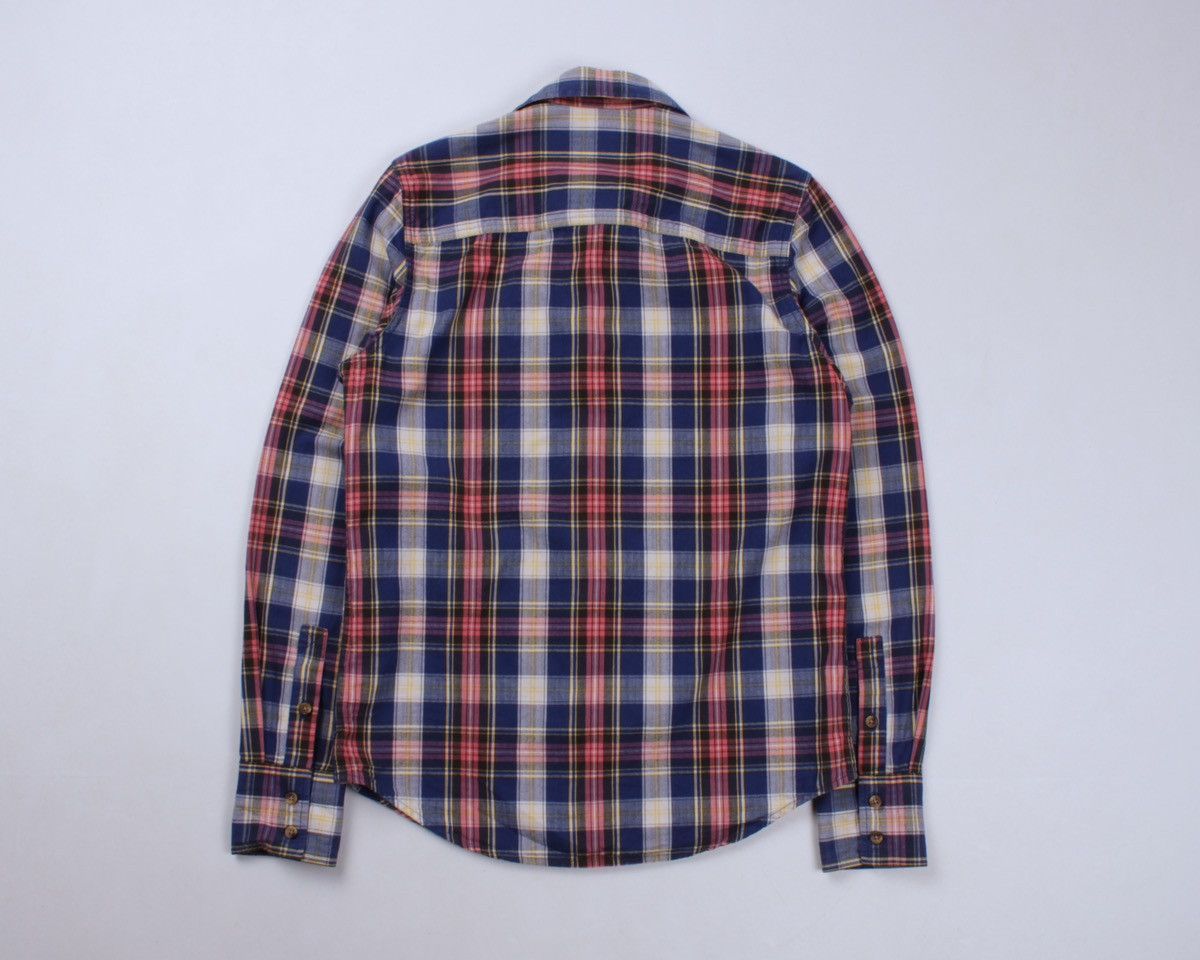 Nudie Jeans NUDIE Gunnar Organic Cotton Herringbone Check Button Shirt Size US S / EU 44-46 / 1 - 8 Thumbnail
