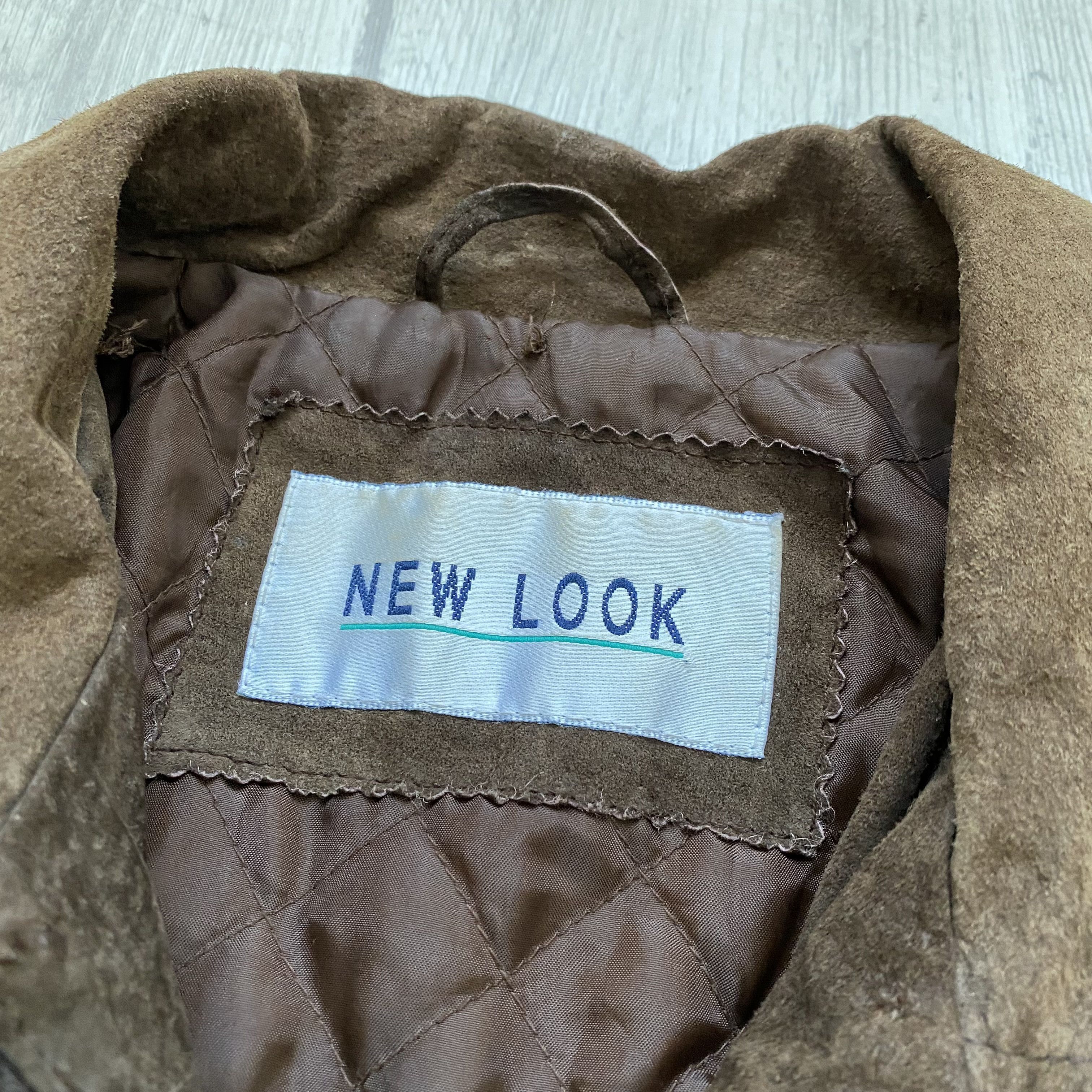 Genuine Leather Vintage 80-90s Faded Leather Brown jacket Genuine Suede Size US S / EU 44-46 / 1 - 5 Thumbnail