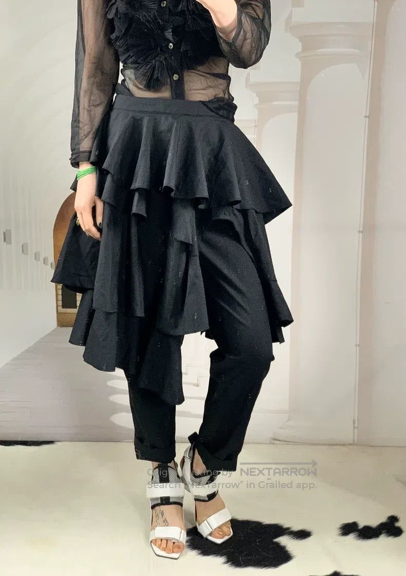 Comme des Garcons Comme Des Garcons size M Layered Flounce Wool Trousers Size 25" / US 0 / IT 36 - 3 Thumbnail