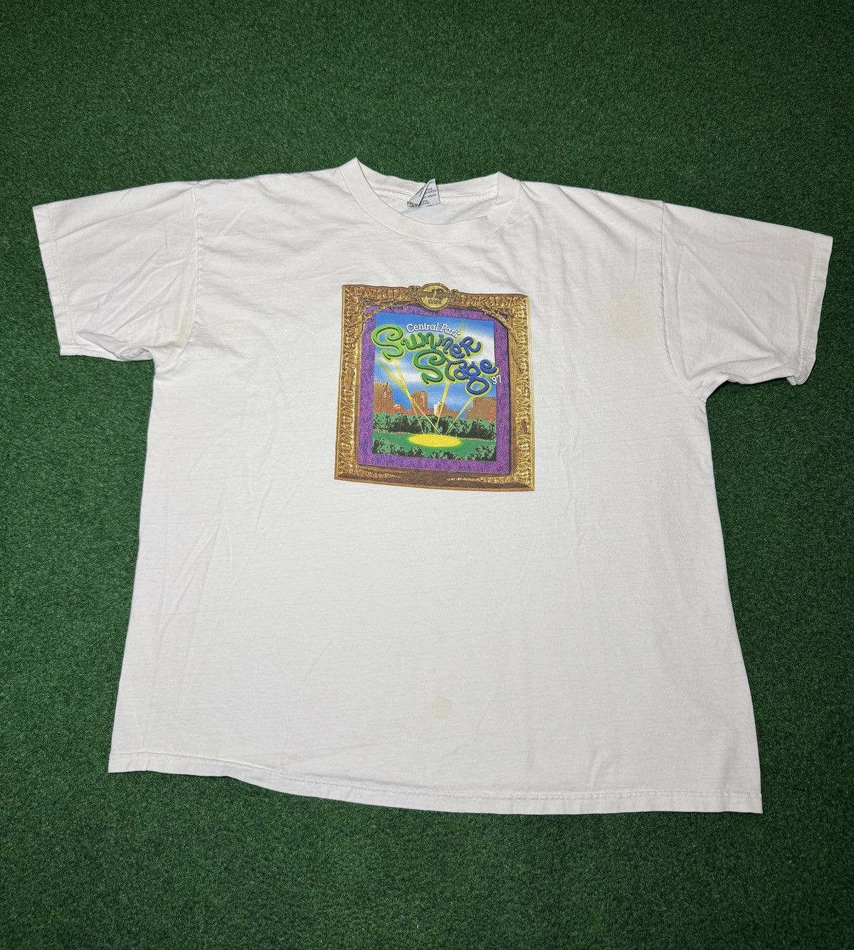 Hard Rock Cafe Central Park Summer Stage Concert Morrisey Garth T Shirt XL Size US XL / EU 56 / 4 - 1 Thumbnail