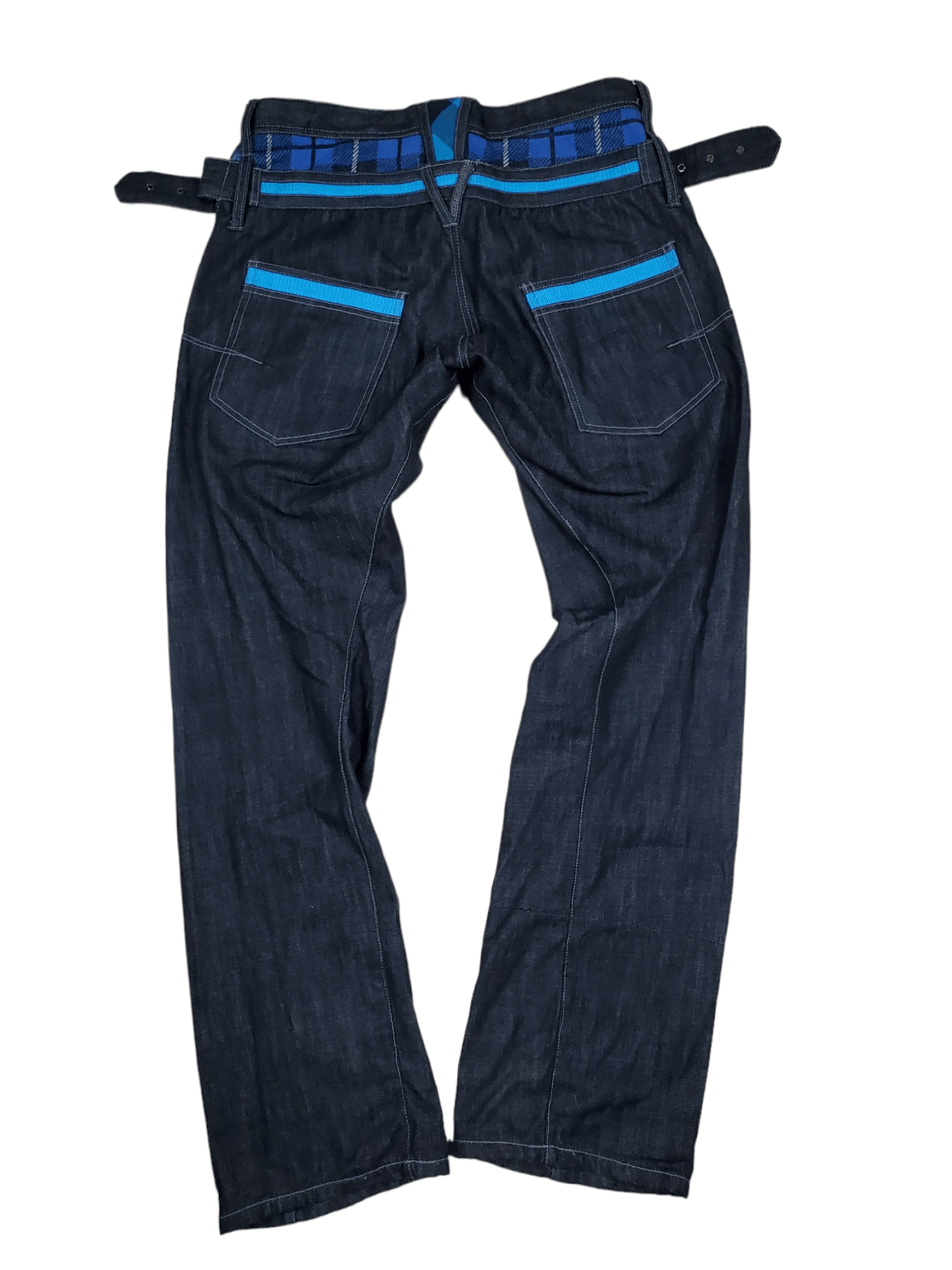Japanese Brand × Vintage 🔥Vintage Denim Double Waist BreathMint Rare 🔥 Size US 34 / EU 50 - 2 Thumbnail