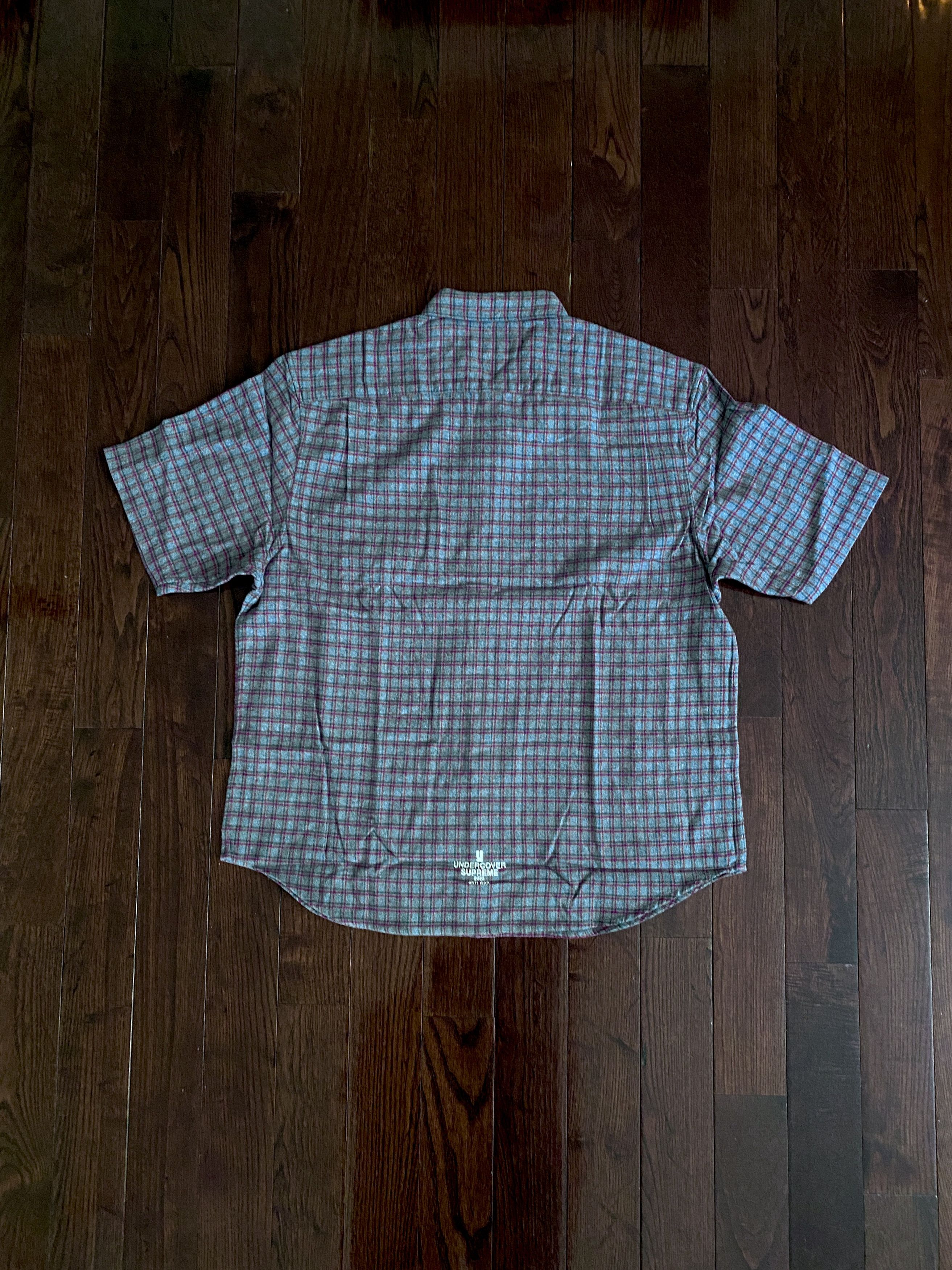 Supreme × Undercover S/S Flannel Shirt SS23 Size US M / EU 48-50 / 2 - 3 Thumbnail