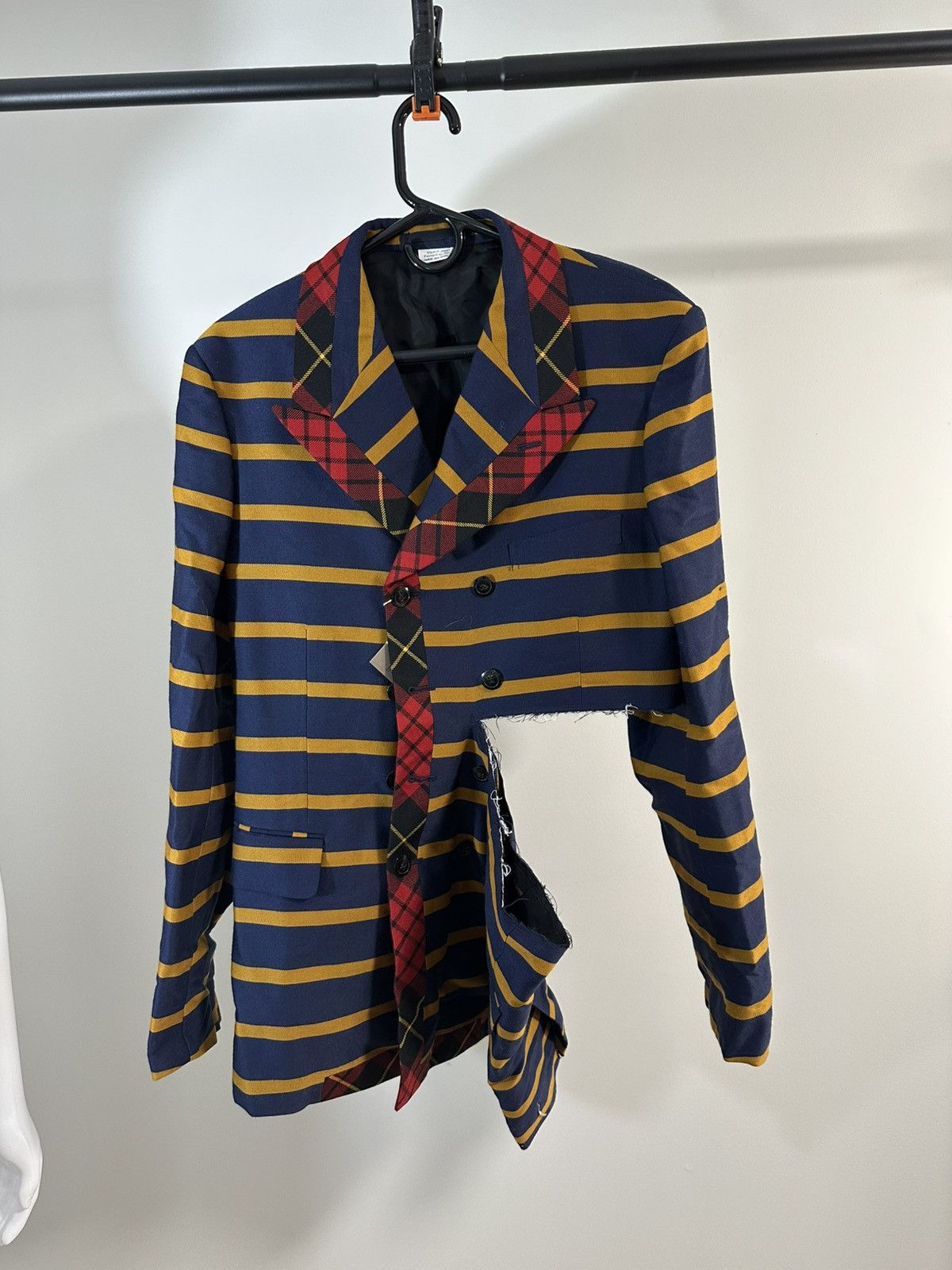 Comme des Garcons Comme Des Garçons Blazer Asymmetrical Size 40R - 5 Thumbnail