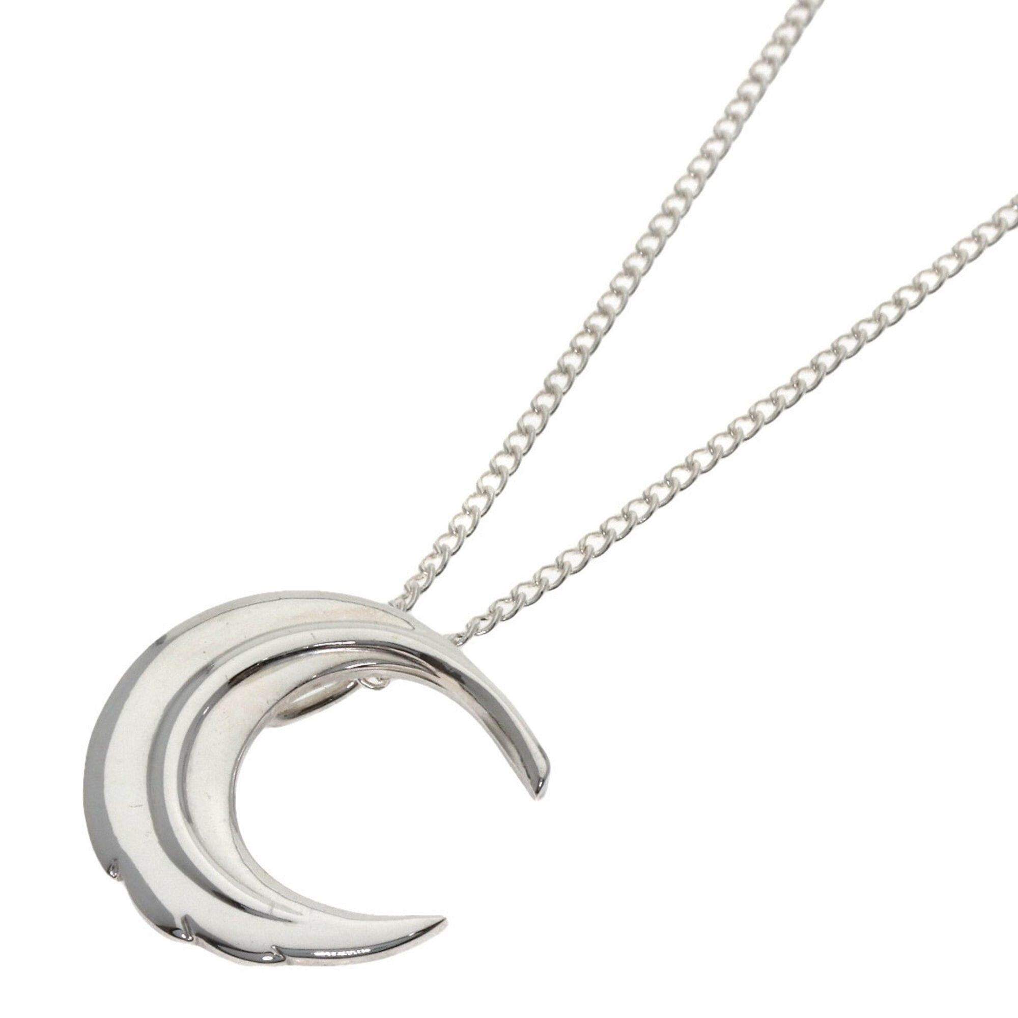 Tiffany & Co. Tiffany & Co. Crescent Moon Necklace, Silver, Women's. Size ONE SIZE - 1 Thumbnail