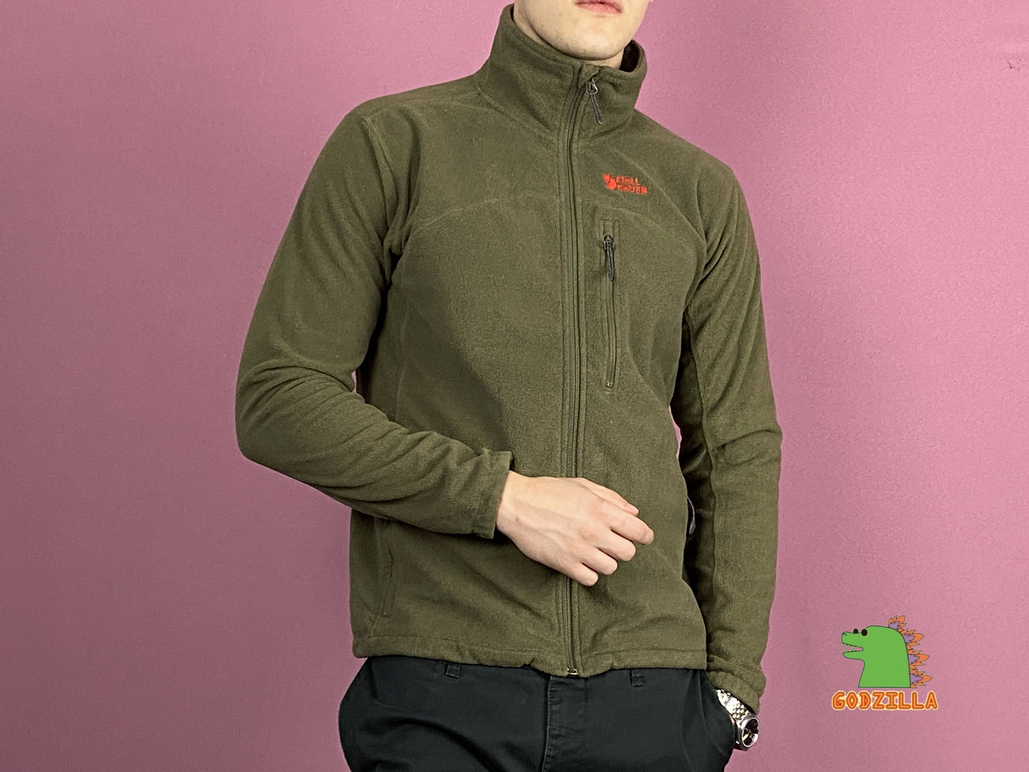 Fjallraven × Vintage Fjallraven Vintage Men's Full Zip Fleece Jacket - M Size US M / EU 48-50 / 2 - 1 Thumbnail