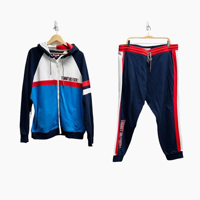 Tommy hilfiger tracksuit clearance jacket