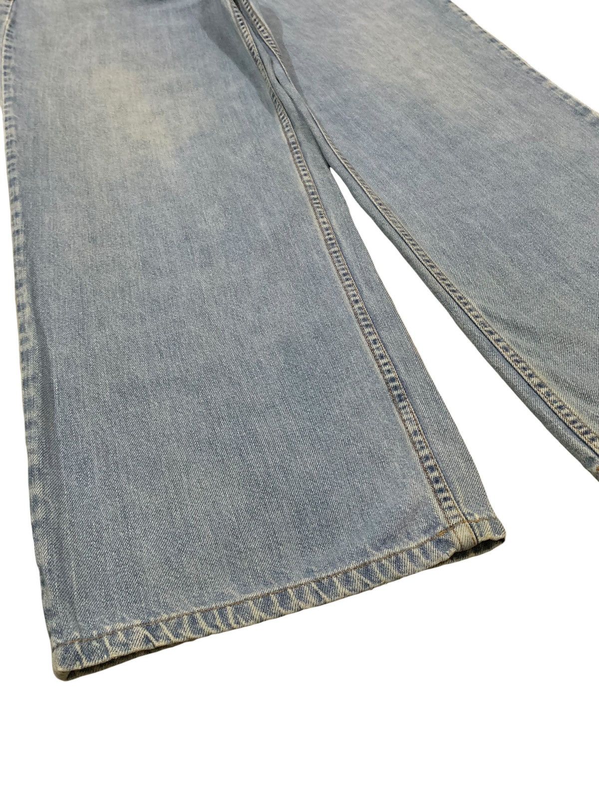 Levi's Vintage 90s Levis 529 White Tab Blue Washed Baggy Jeans Size US 33 - 9 Thumbnail