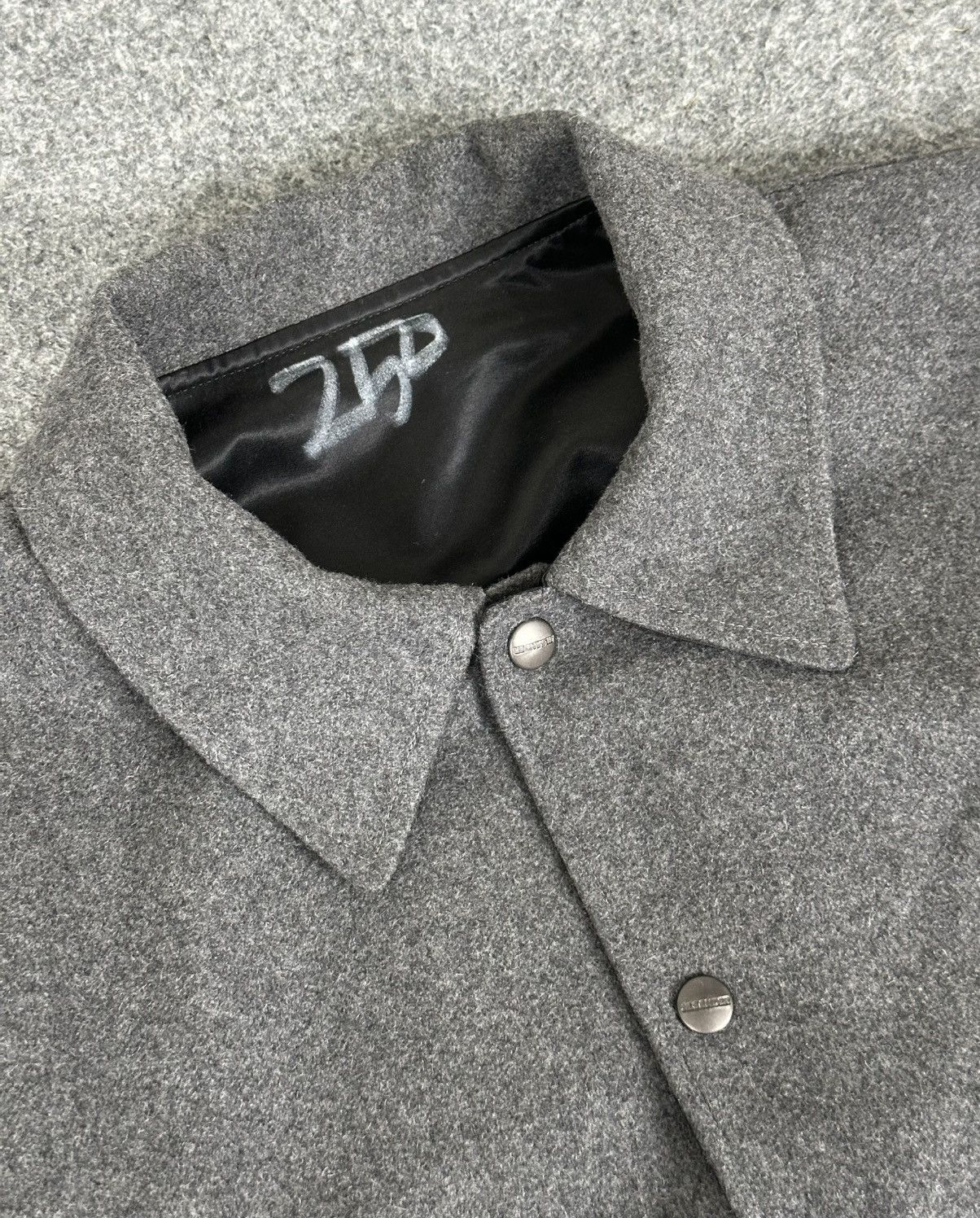 Jil Sander Jil Sander by Raf Simons Cashmere/Satin Reversible Varsity Size US S / EU 44-46 / 1 - 9 Thumbnail